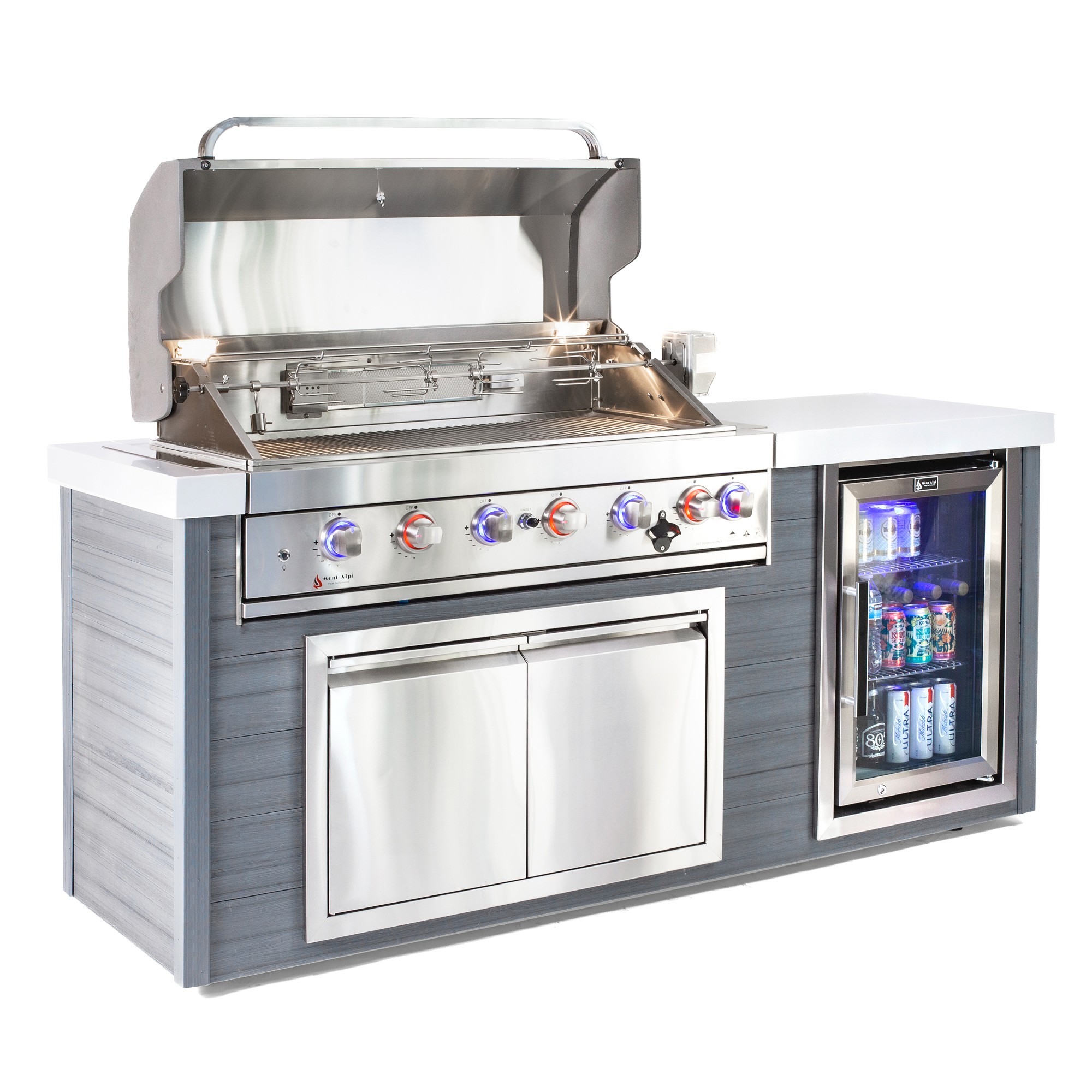 Mont Alpi 6-Burner Artwood Island