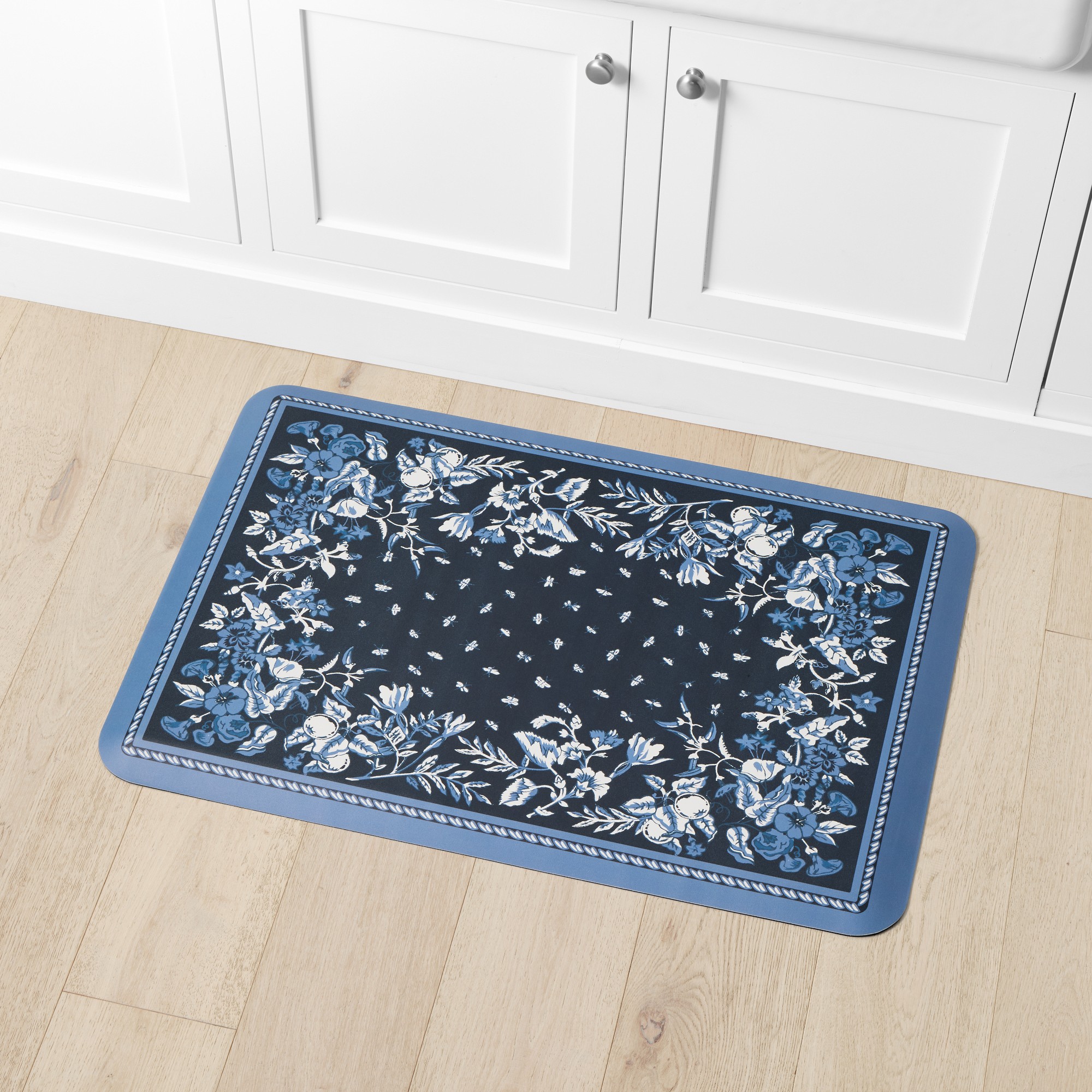 Happy Feet Provence Cushioned Kitchen Mat