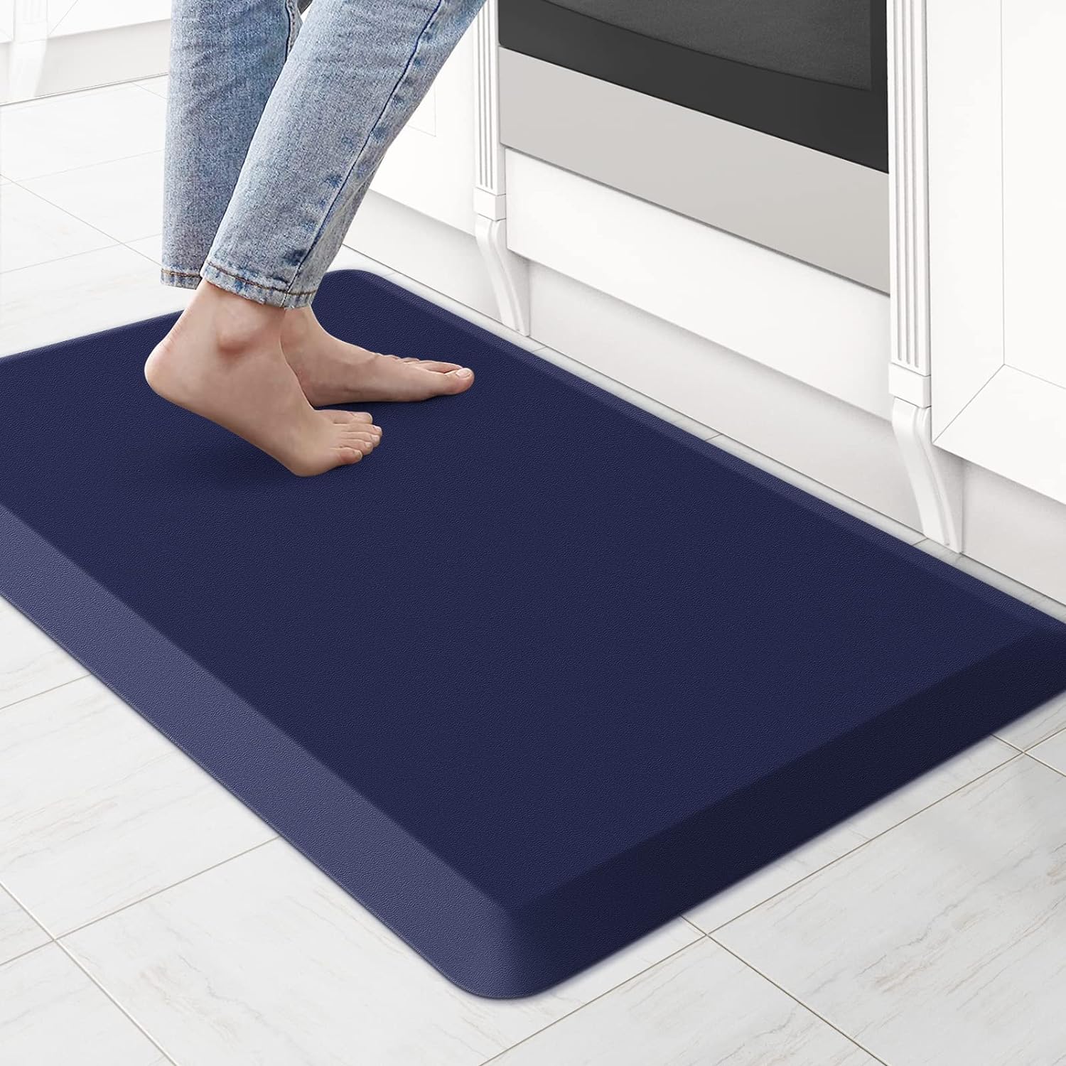 KitchenClouds Kitchen Mat Cushioned Anti Fatigue Rug 17.3