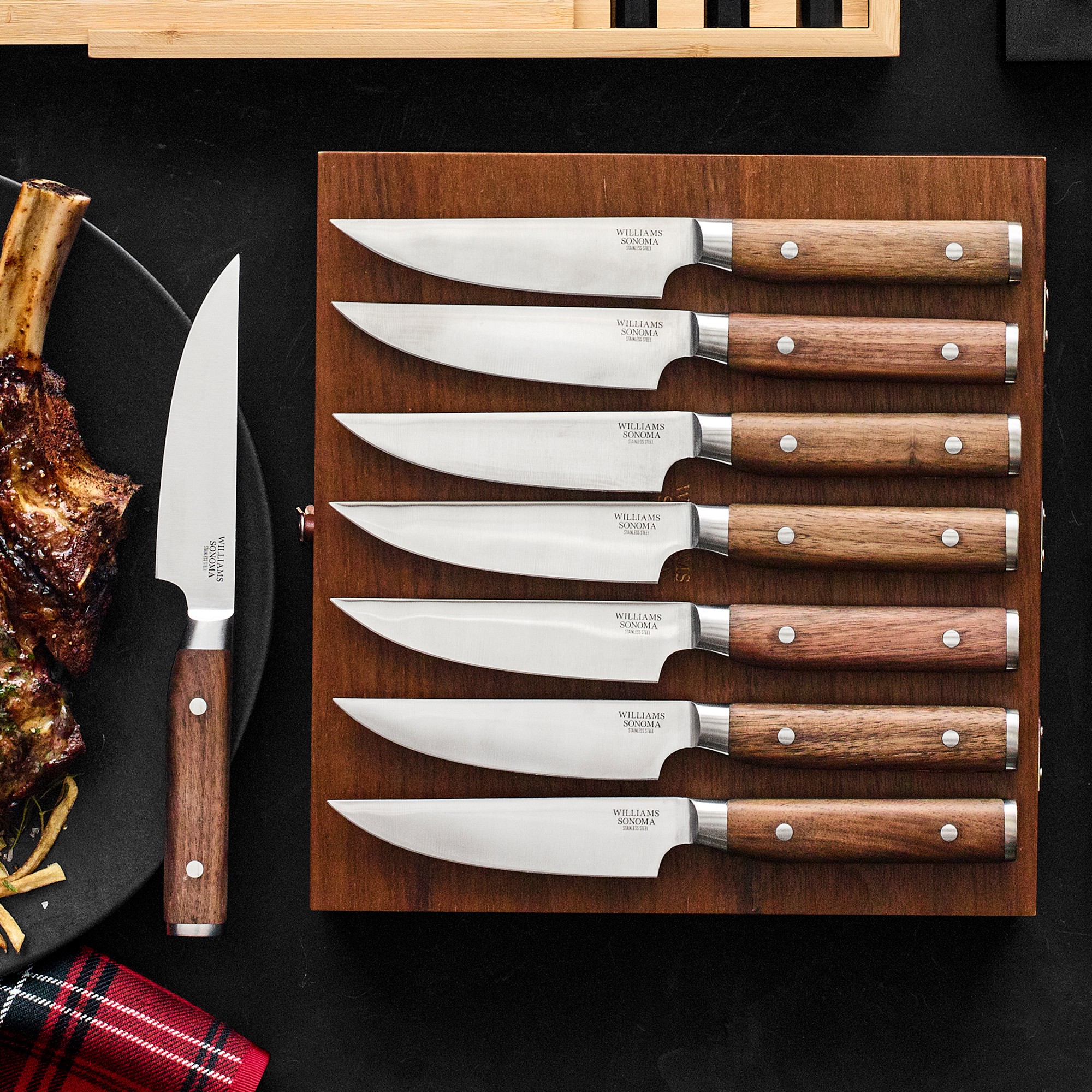 Williams Sonoma Steakhouse Steak Knives, Set of 8
