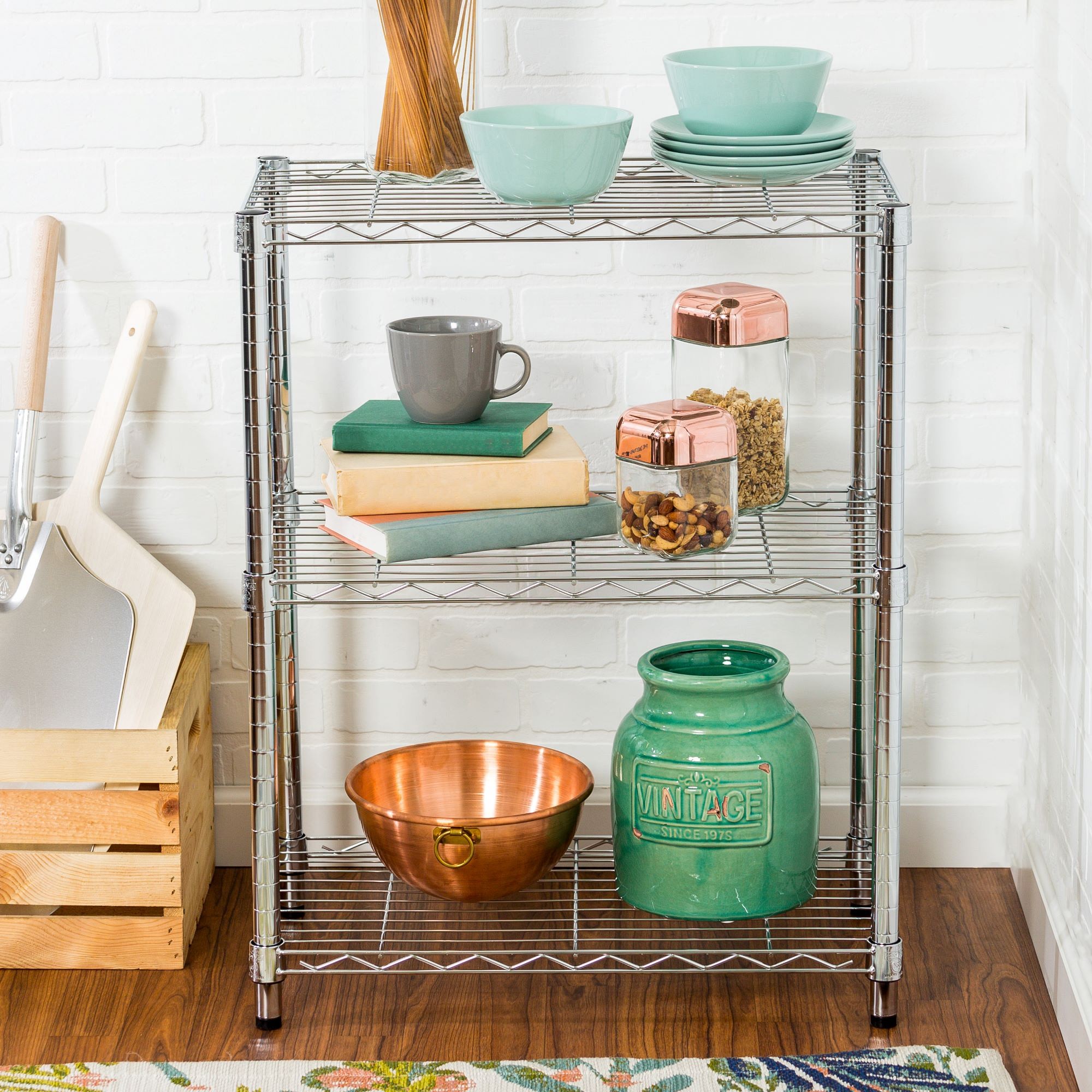 Heavy-Duty Adjustable Storage Shelving