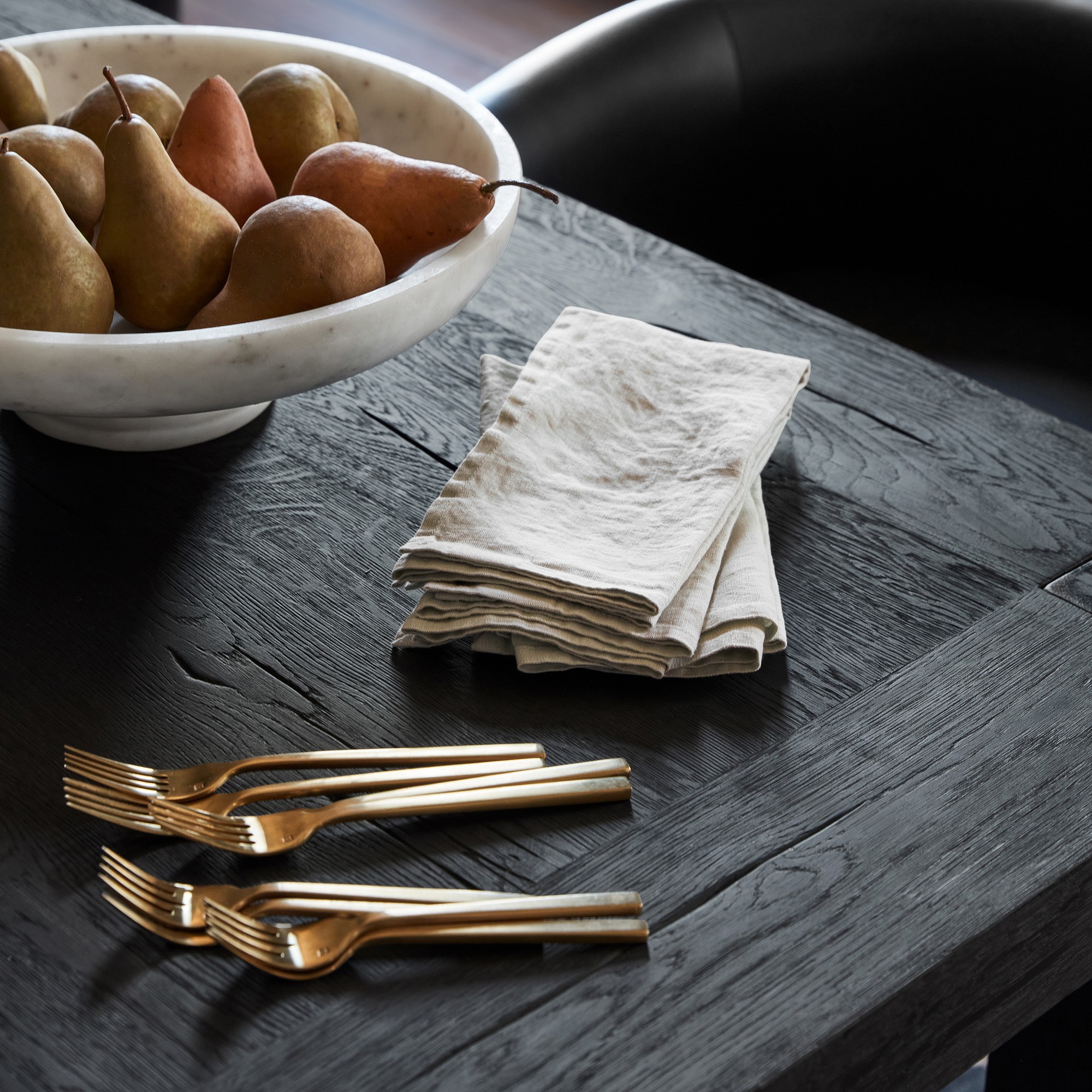 Italian Washed Linen Napkins, Set of 4