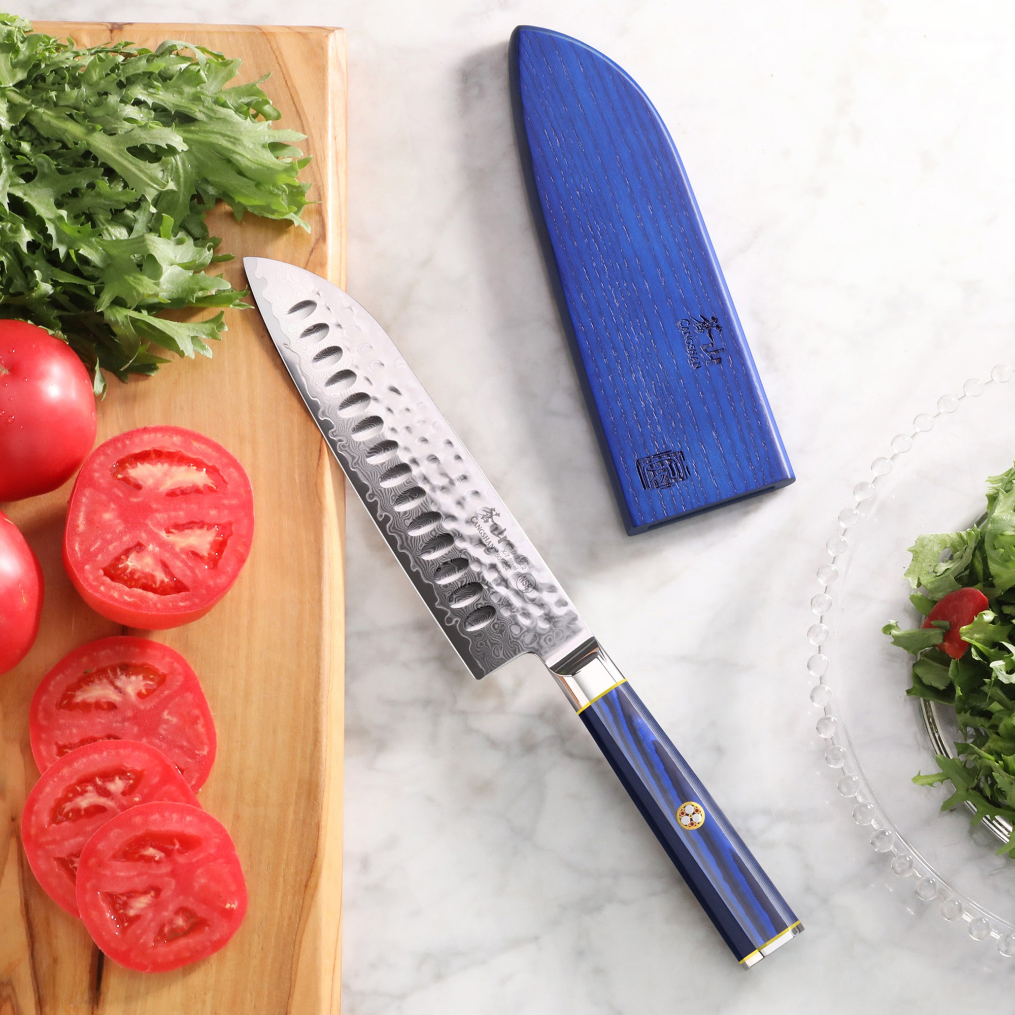 Cangshan Kita Santoku Knife, 7