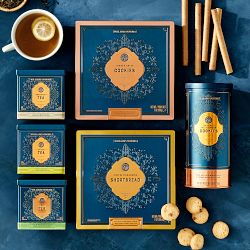 Williams Sonoma Signature Tin, Ginger Crisp Cookies