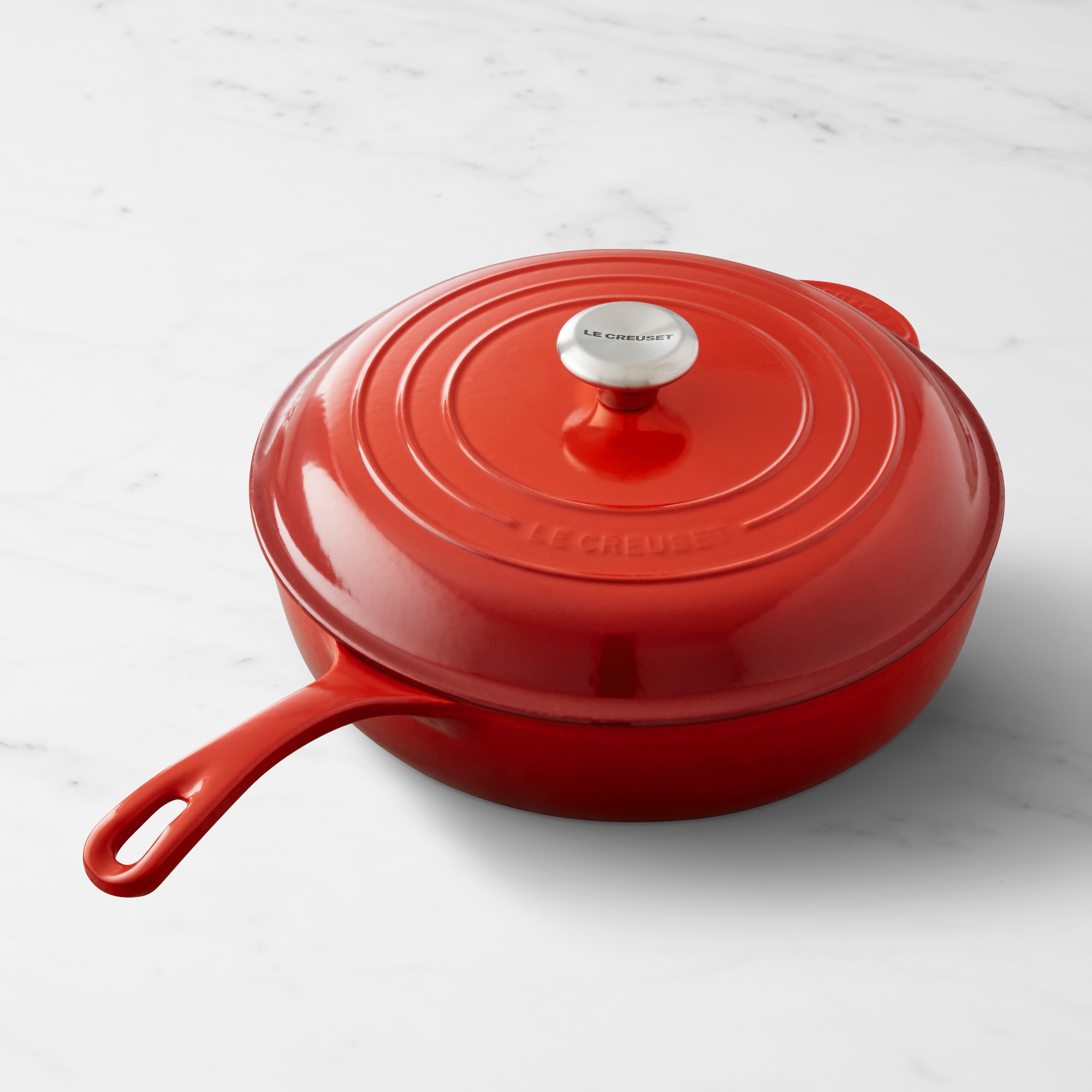 Le Creuset Signature Enameled Cast Iron Deep Sauté Pan, 4 1/4-Qt.