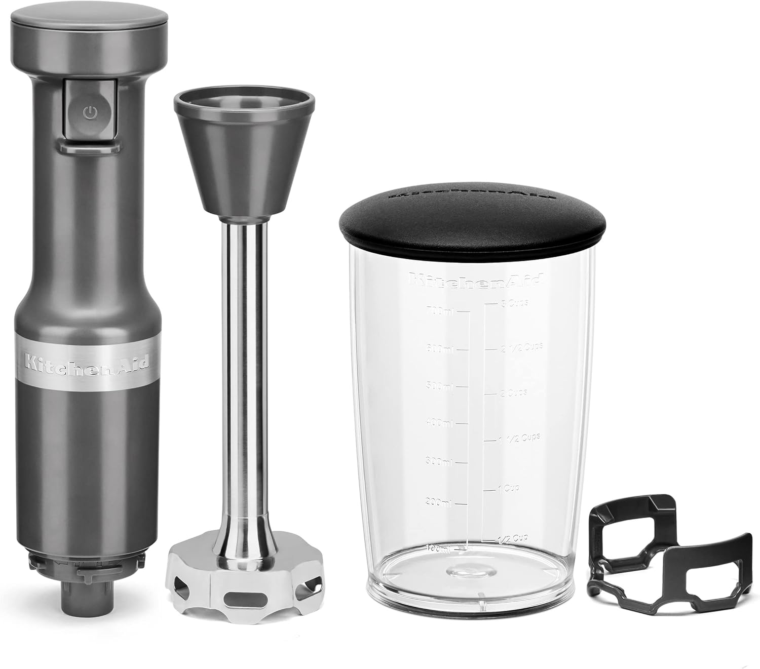 KitchenAid Variable Speed Corded Hand Blender KHBV53, Matte Black