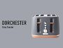 Haden Dorchester 4-Slice Wide Slot Toaster
