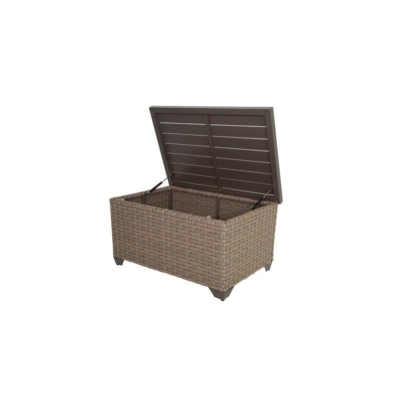 Rochford Wicker/Rattan 7 - Person Seating Group with Cushions