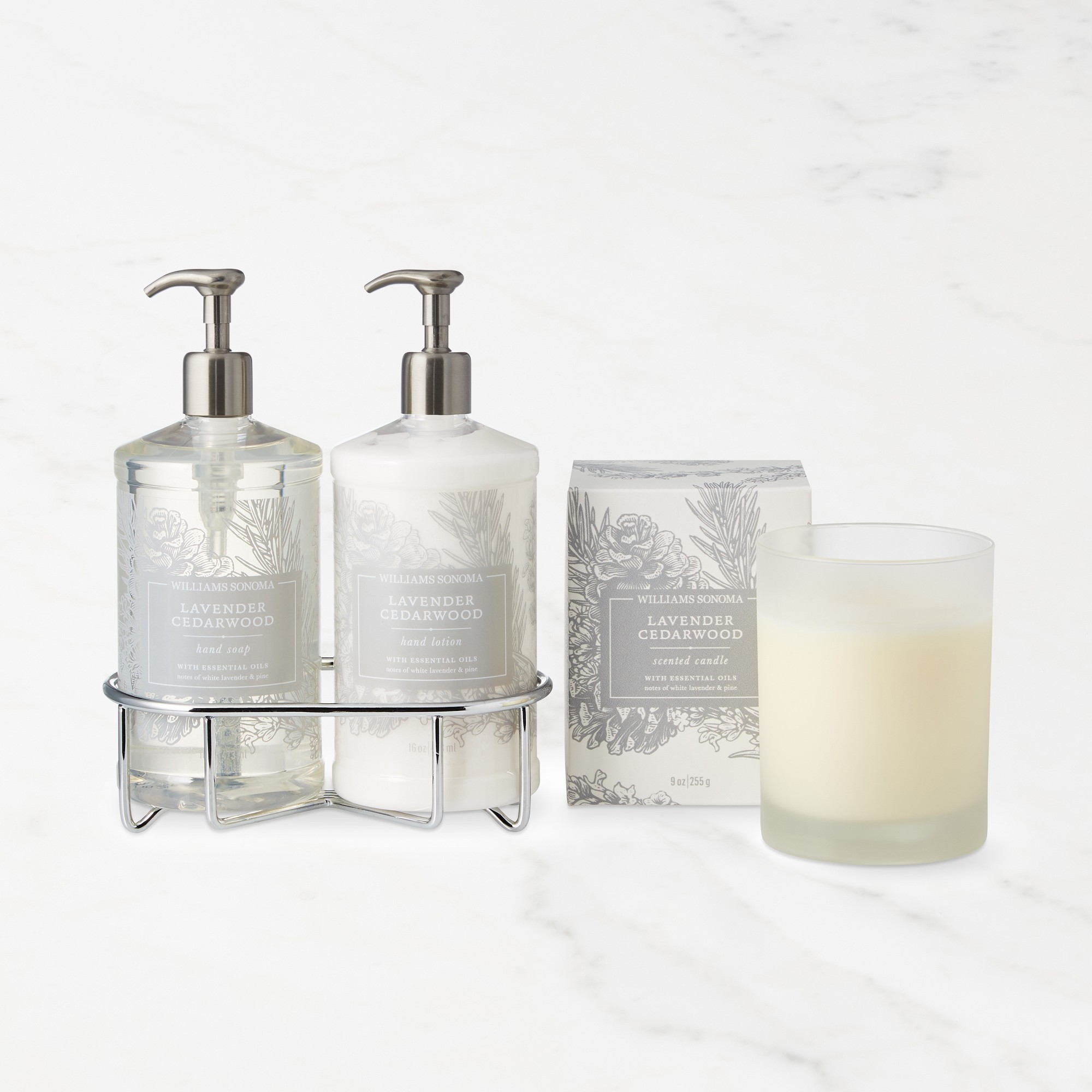 Williams Sonoma Ultimate Deluxe Set Lavender Cedarwood