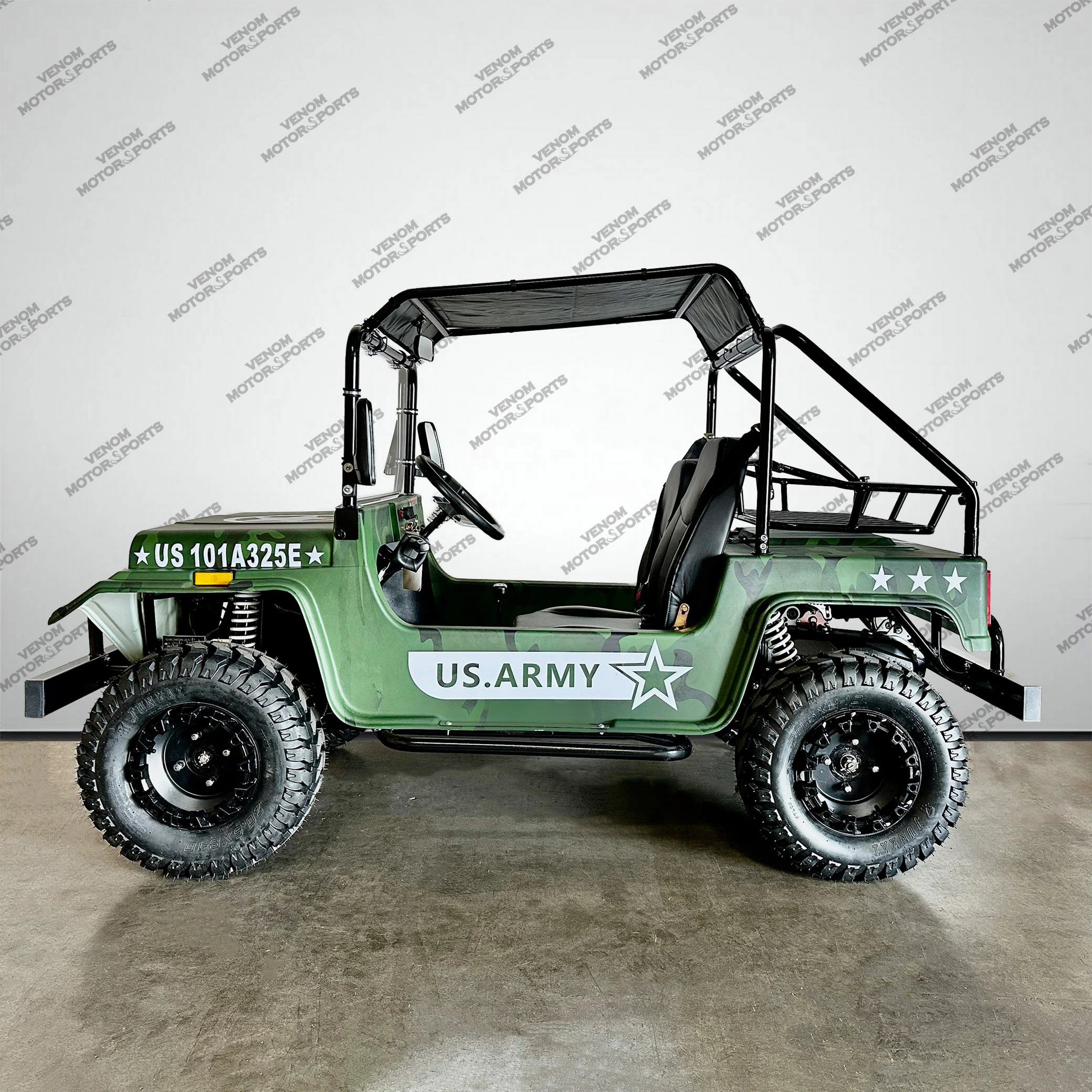 Venom 200cc Mini Jeep | Willys Edition | Full-Size | Automatic