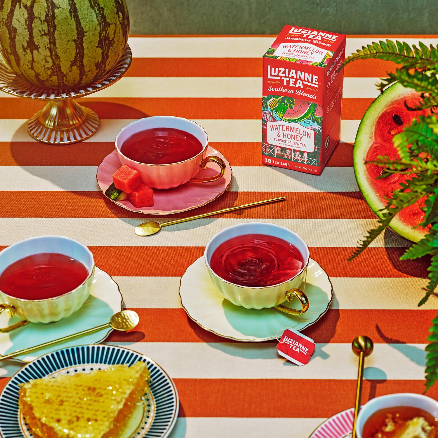 Luzianne Unsweetened Iced Tea Bags, Gallon Size, 24ct Box (Pack of 1)