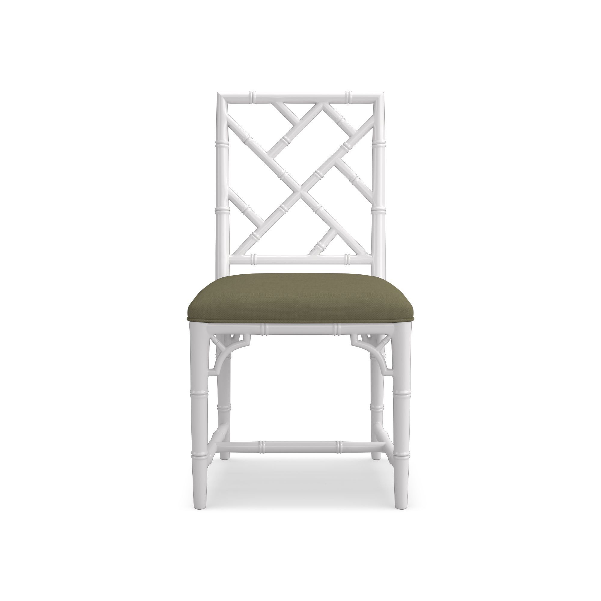 Chippendale Upholstered Bistro Side Chair