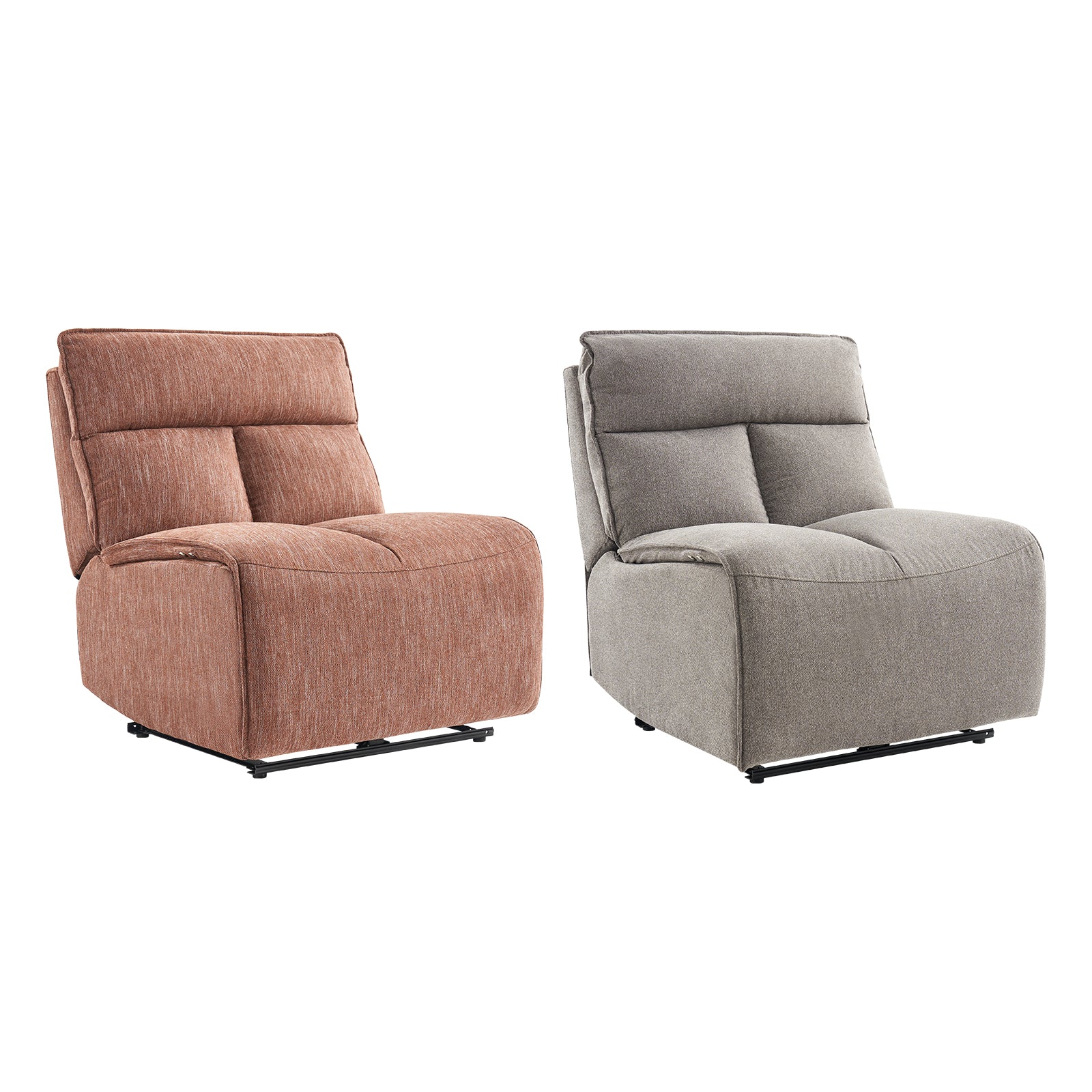 Ruben sectional Sofa with Electric Recliner