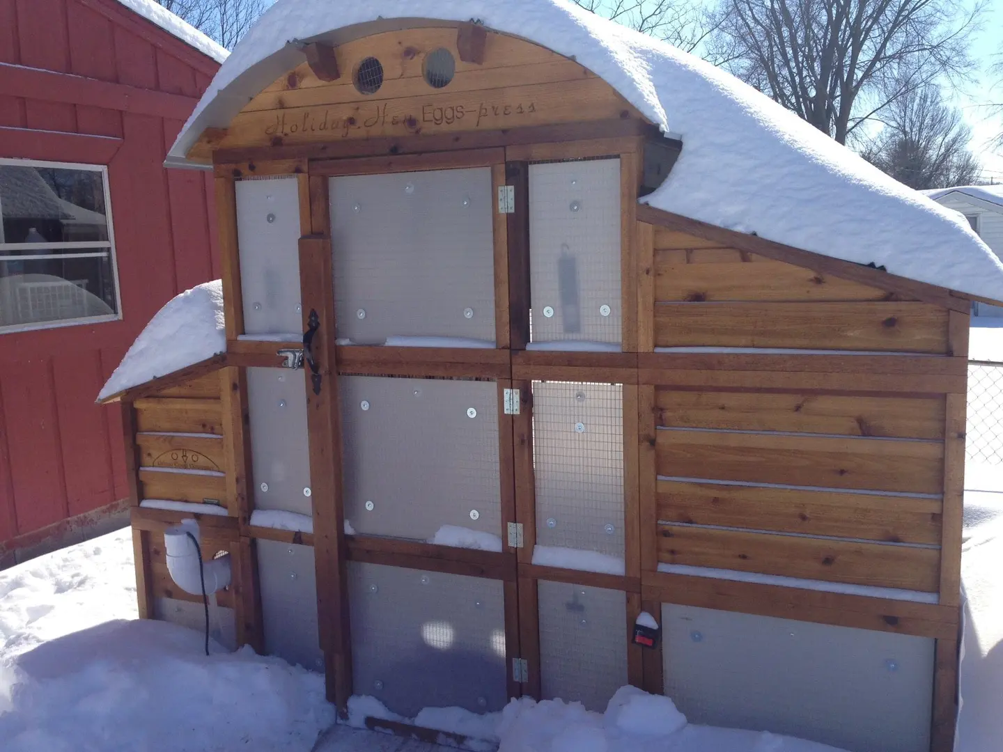 Walk-In Coop domed chicken house