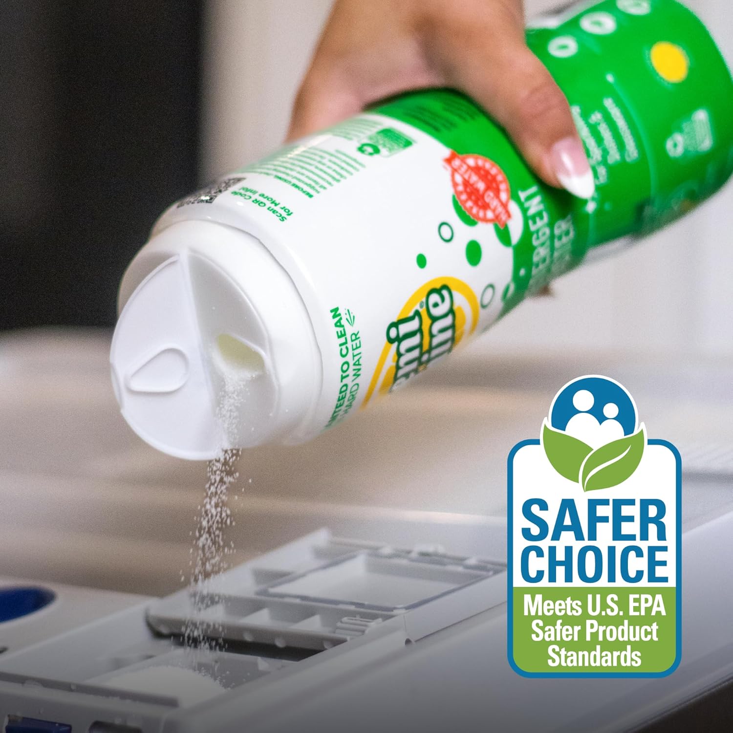 Lemi Shine Dish Detergent Booster, Hard Water Stain Remover, Multi-Use Citric Acid Cleaner (1.5 Pound (Pack of 2))