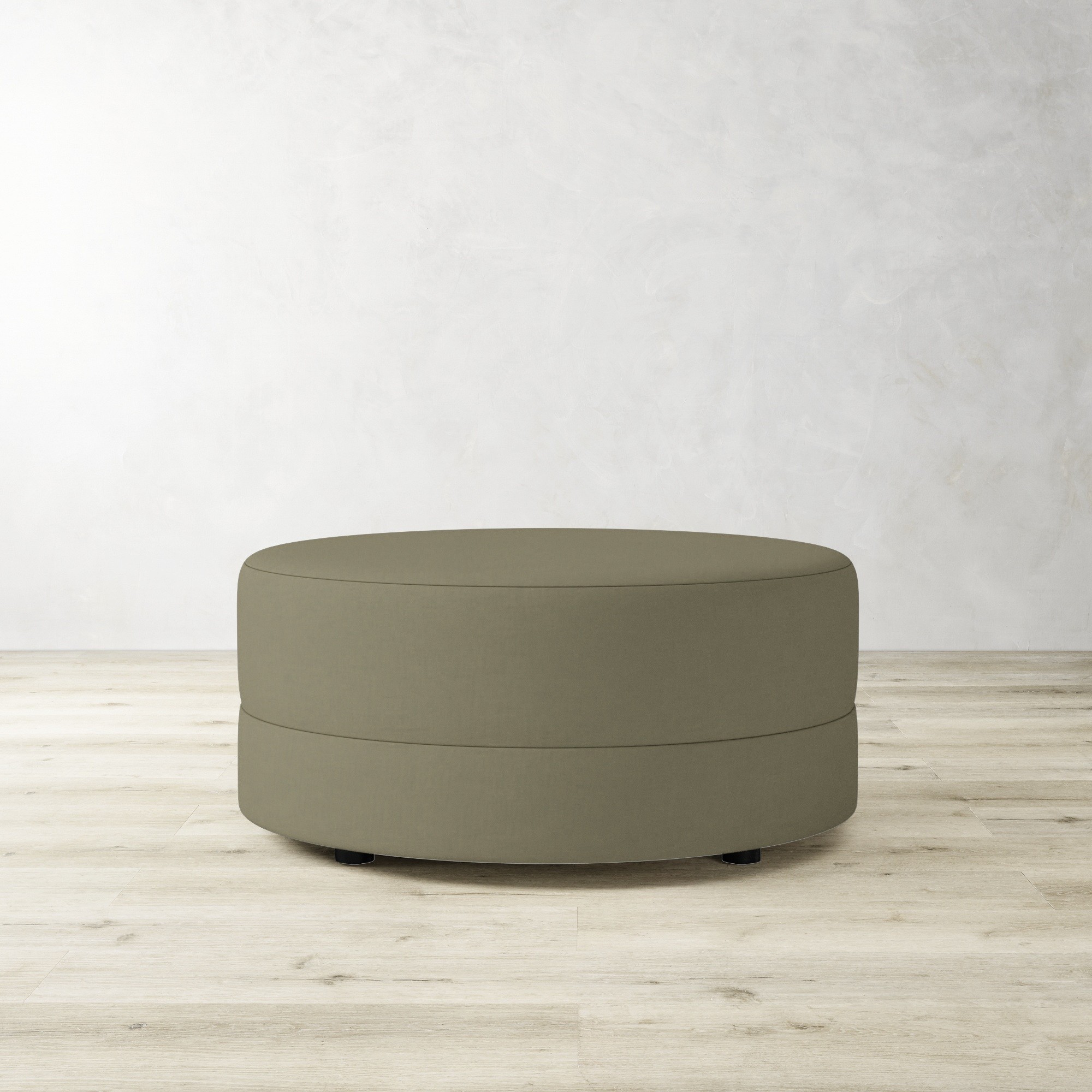 Capri Round Coffee Table Ottoman (36