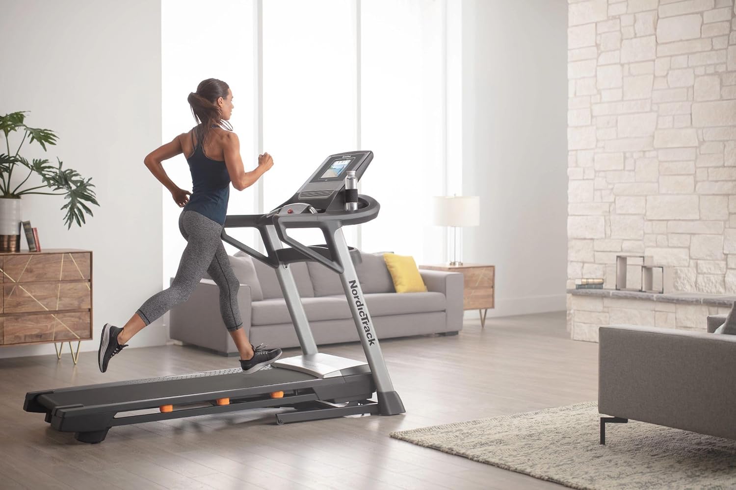 NordicTrack T Series: Perfect Treadmills for Home Use, Walking or Running Treadmill with Incline, Bluetooth Enabled, 300 lbs User Capacity