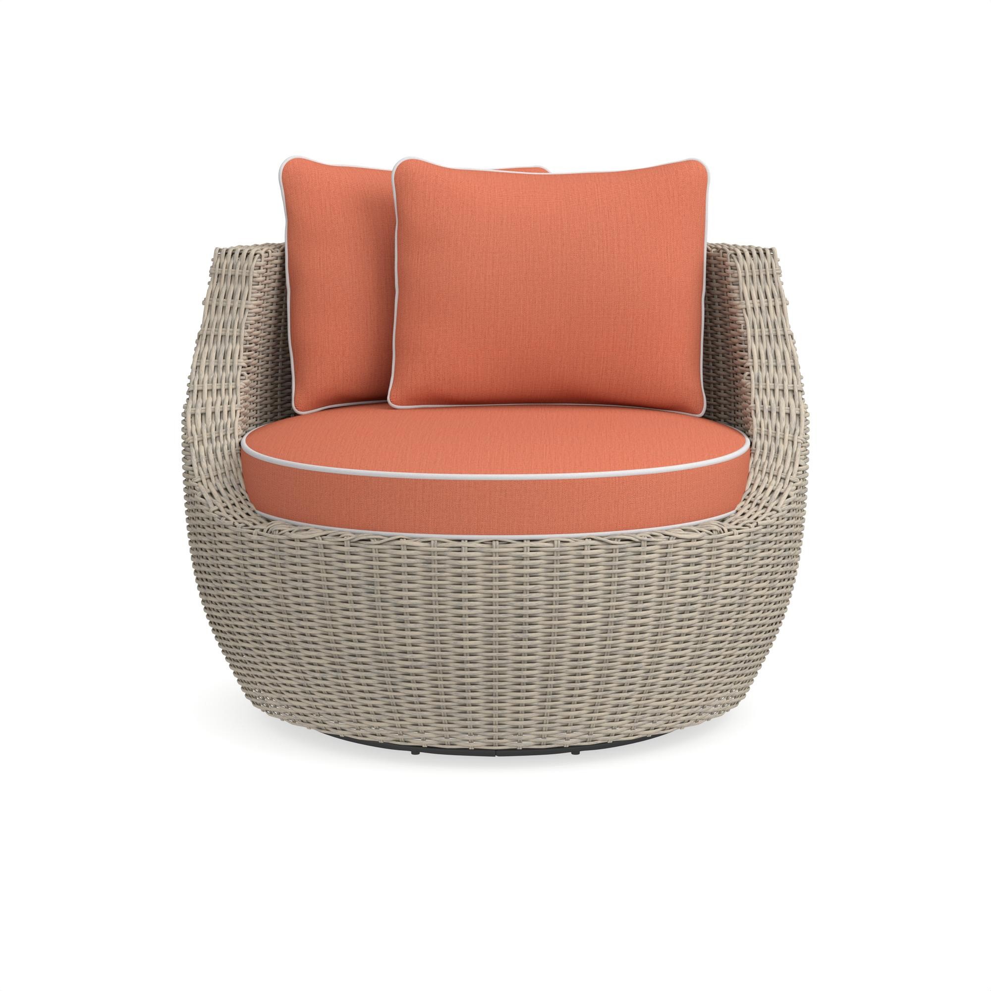 San Clemente Curved Swivel Chair Cushions