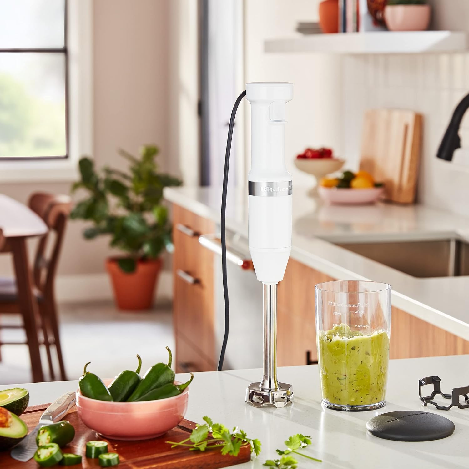 KitchenAid Variable Speed Corded Hand Blender KHBV53, Matte Black