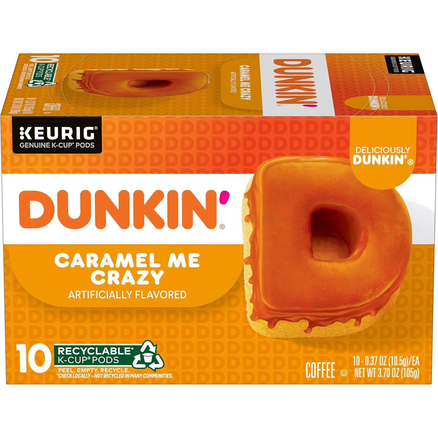Dunkin' Original Blend Medium Roast Coffee, 60 Keurig K-Cup Pods