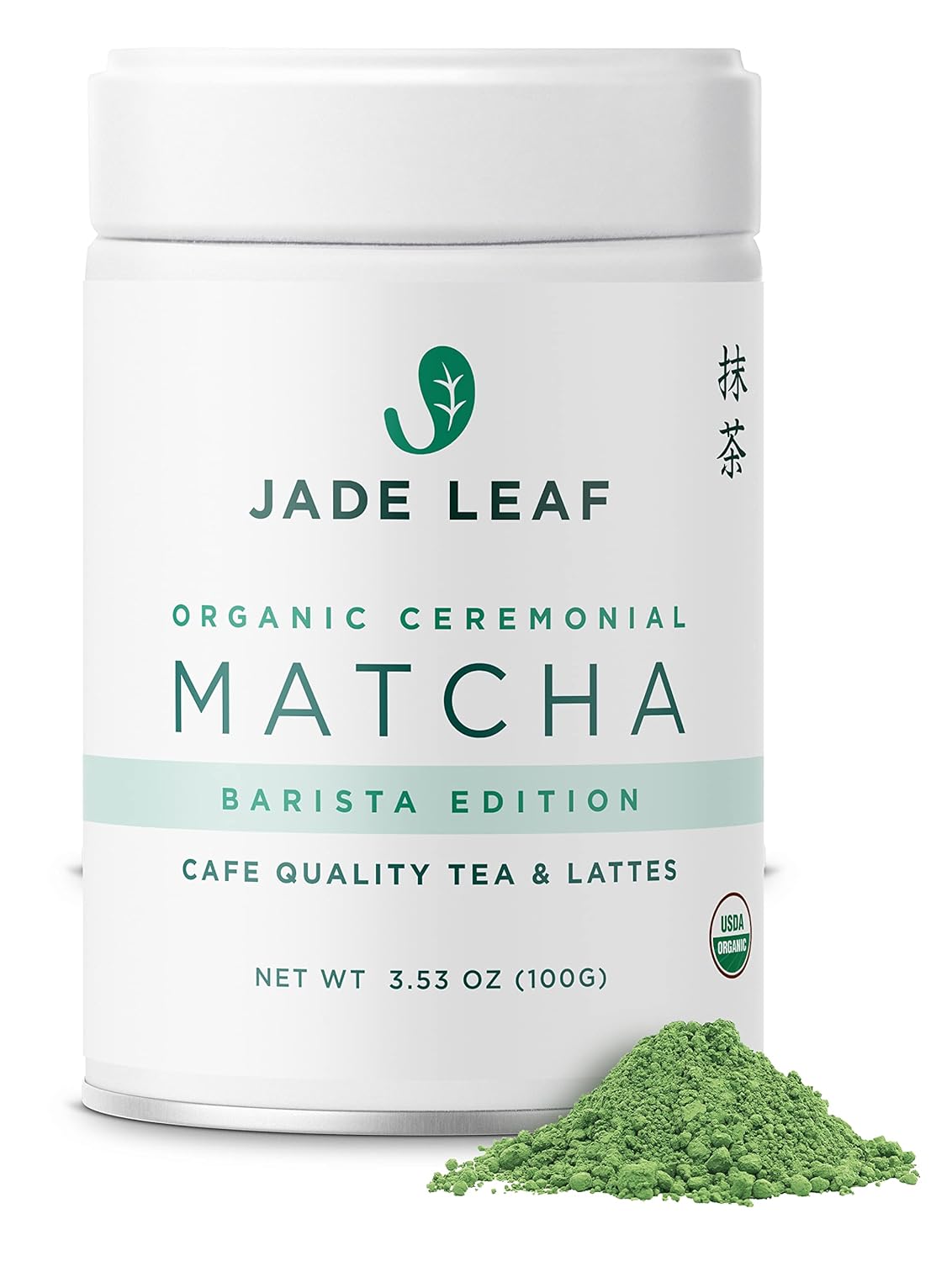 Jade Leaf Matcha Organic Green Tea Powder - Culinary Grade Premium Second Harvest - Authentic Japanese Origin (1.06 Ounce Pouch)