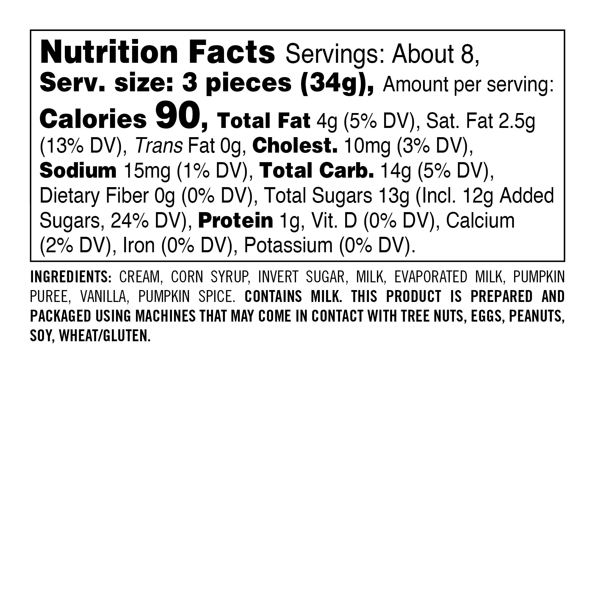 Williams Sonoma Pumpkin Caramels