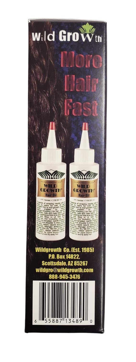 Wild Growth Hair Oil 4 Oz
