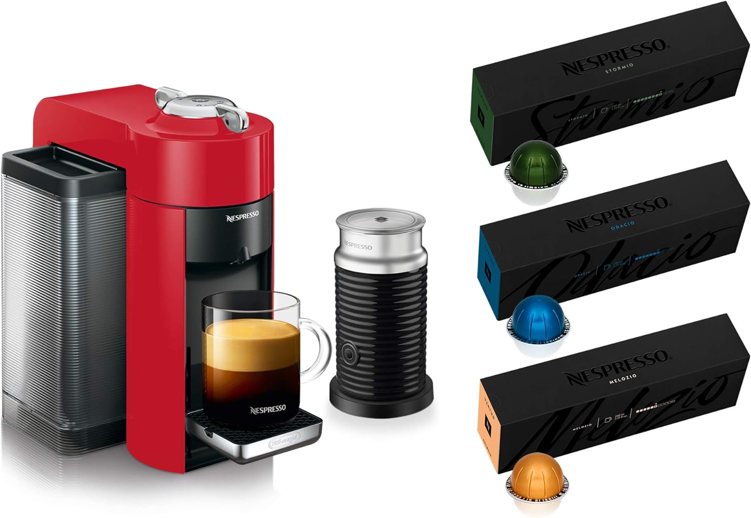 Nespresso Vertuo Coffee and Espresso Maker,1597 ml, by De'Longhi, Graphite Metal