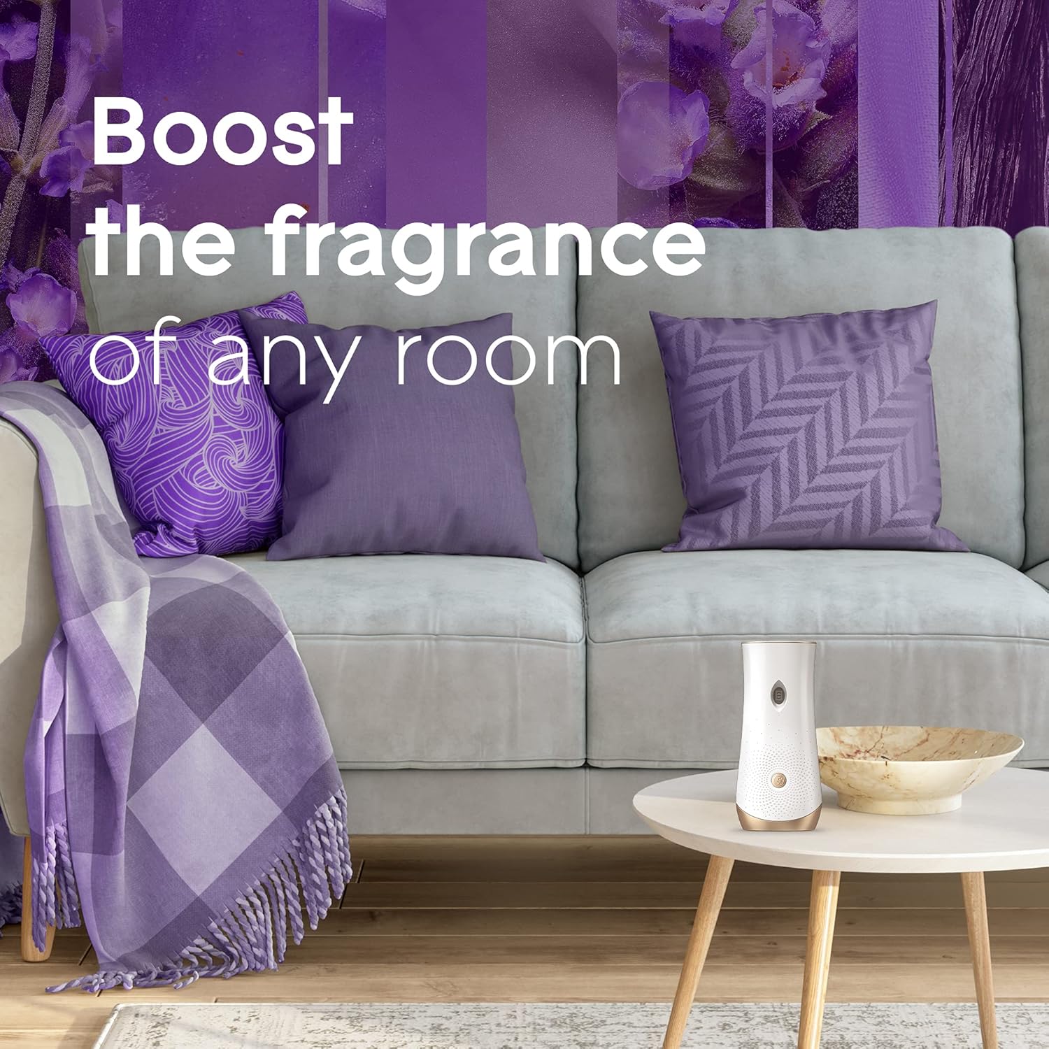 Glade Automatic Spray Air Freshener Refill, Scented Air Freshener for Home and Bathroom, Clean Linen, 6.2 Oz, 2 Count