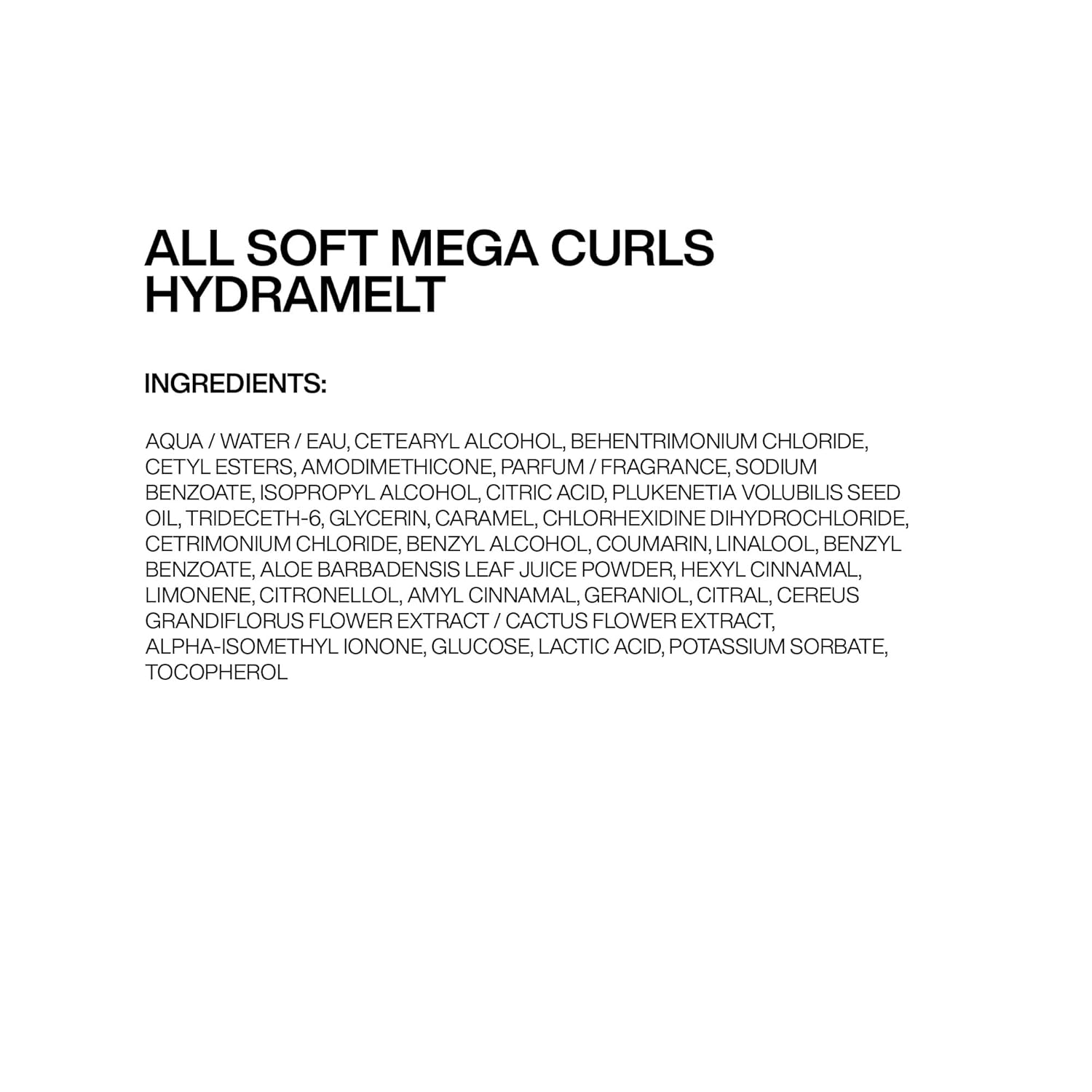 Redken All Soft Mega Curls Hydramelt Leave-In Treatment | For Extremely Dry Hair | For Curly & Coily Hair | Ultra Moisturizing Hair Lotion Enhances Shine | With Aloe Vera