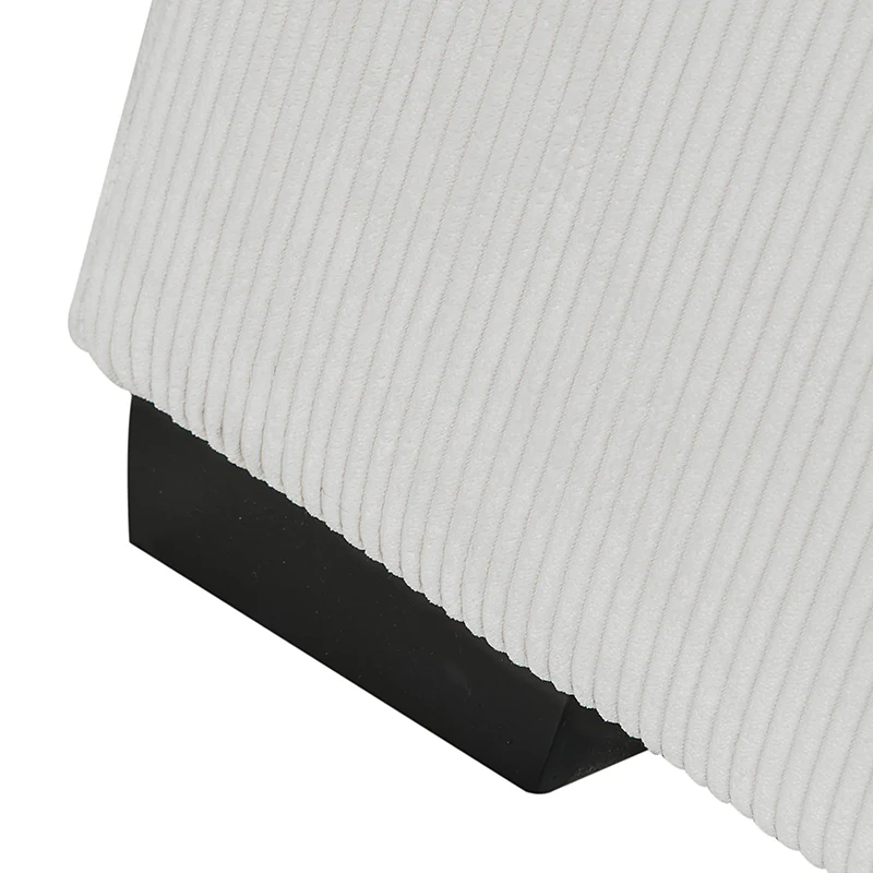 Aladino 2-Piece Upholstered Reversible Sectional Sofa with Storage