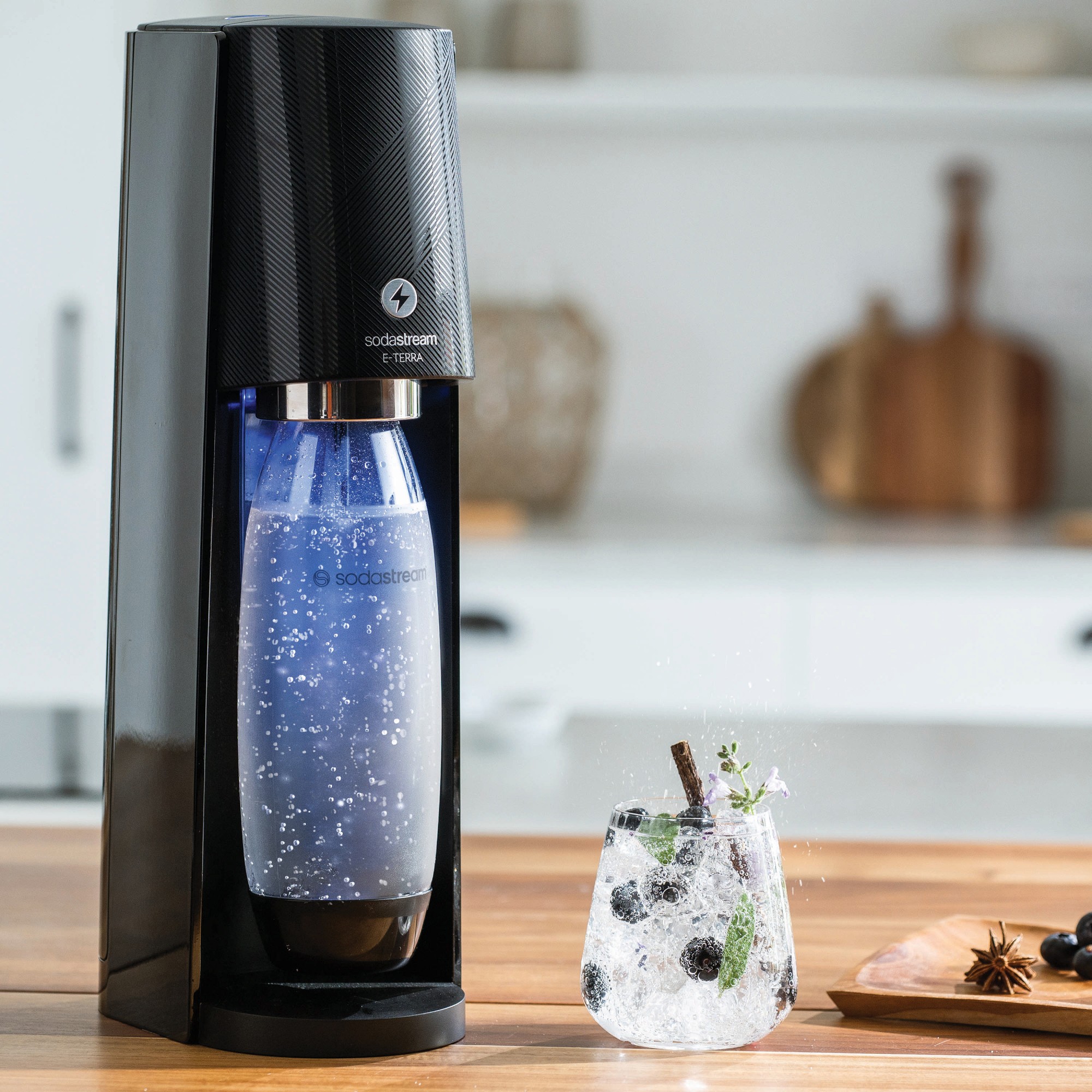 SodaStream E-Terra Sparkling Water Maker