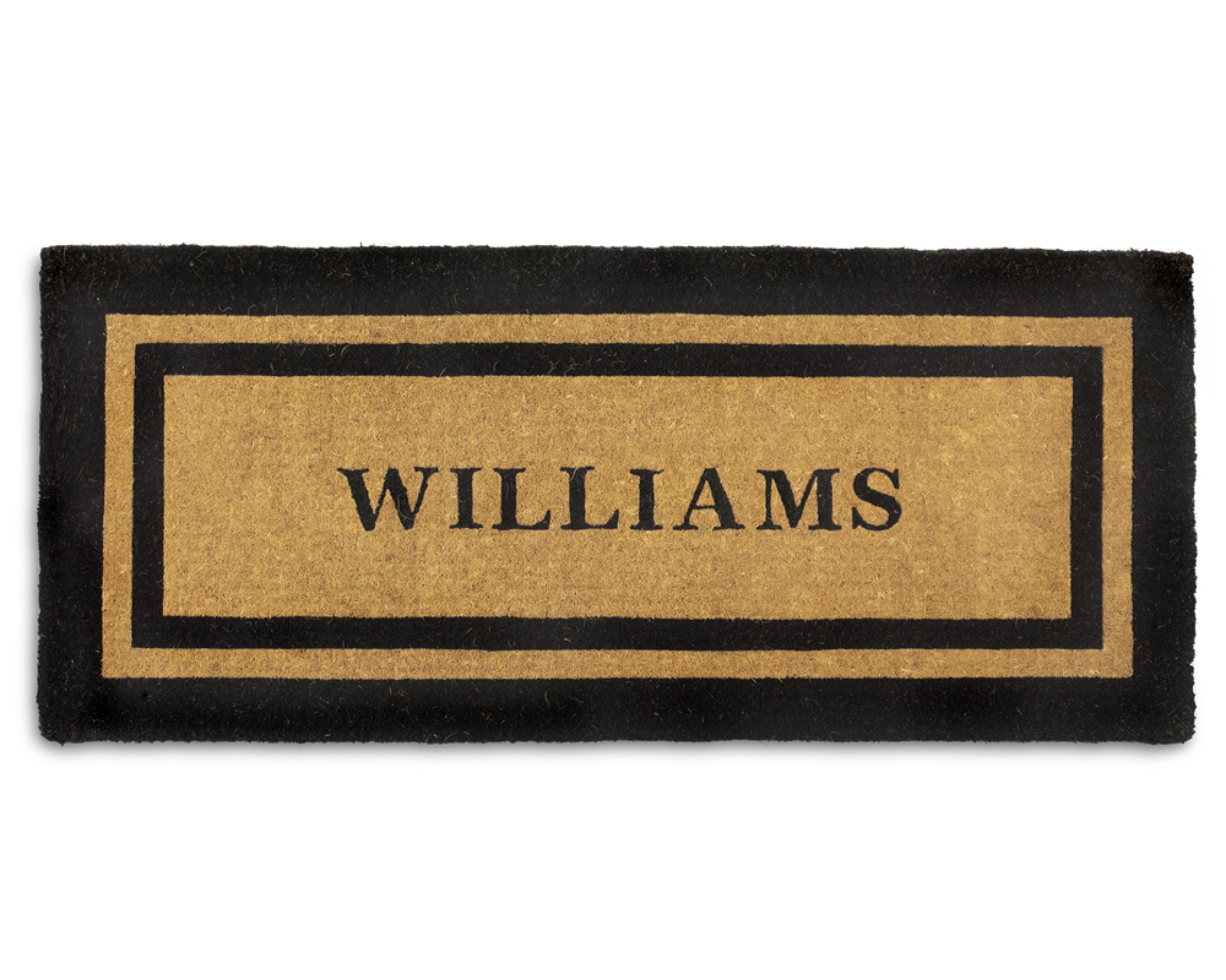 Personalized Double Border Doormat