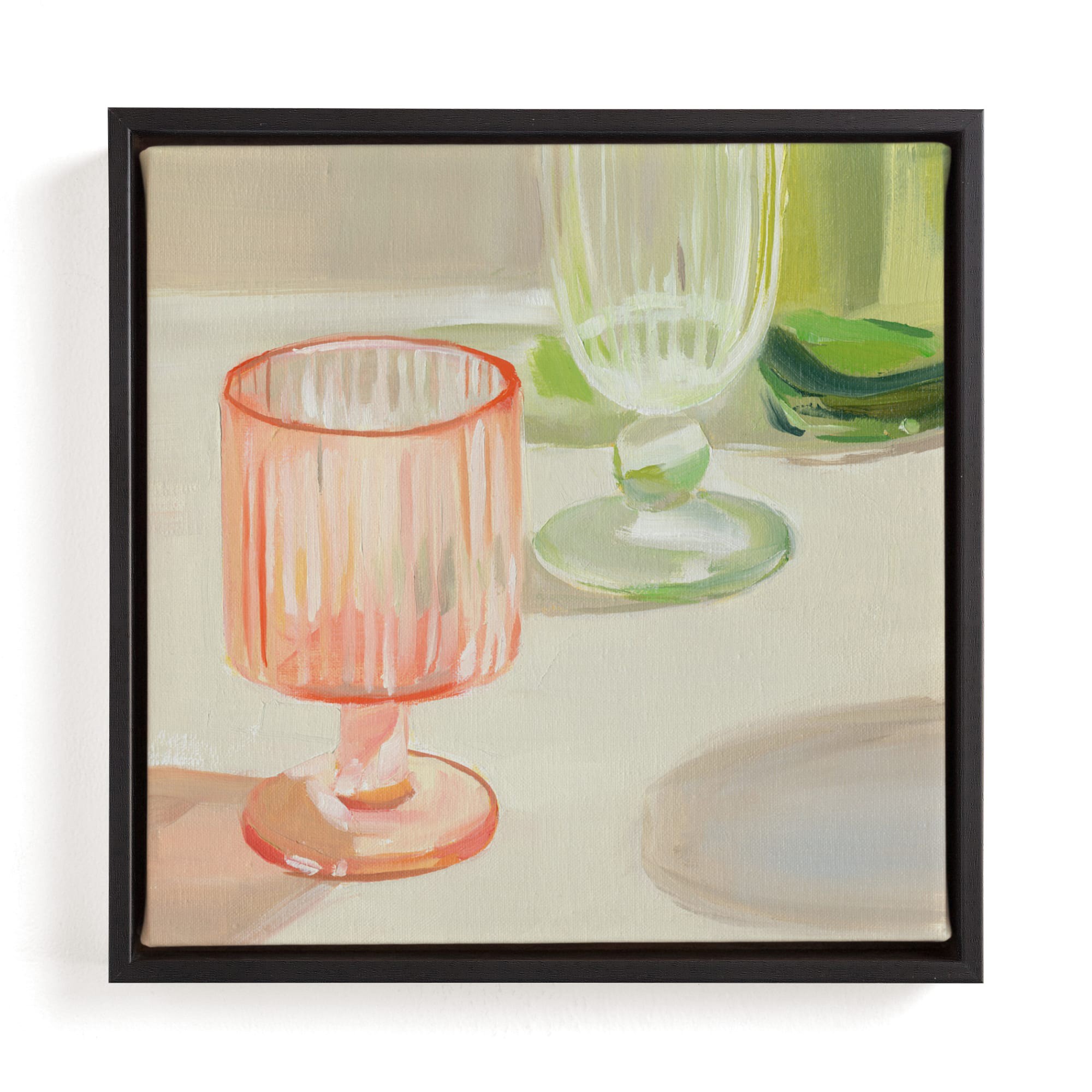 Rainbow Glassware 1 Open Edition Kitchen Art by Minted