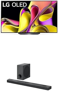 LG B3 Series 77-Inch Class OLED Smart TV OLED77B3PUA, 2023 - AI-Powered 4K TV, Alexa Built-in, Black