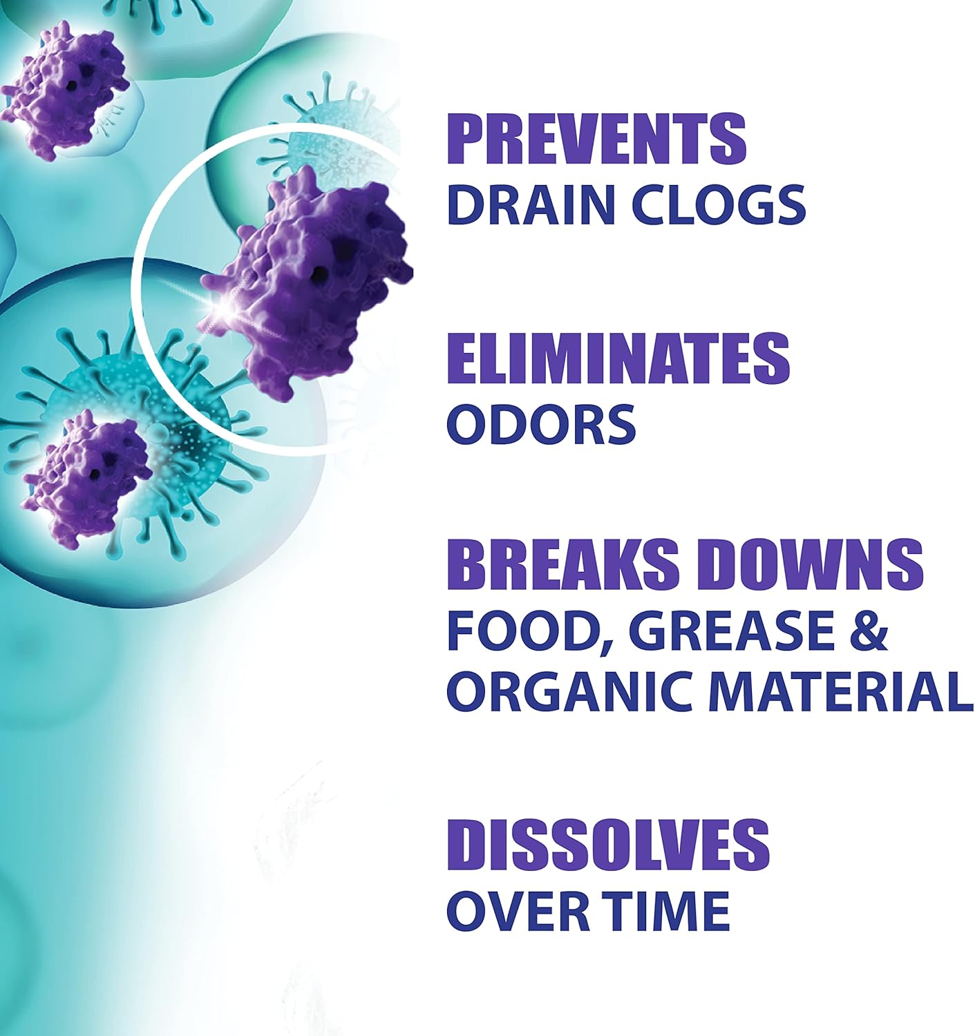 SANI 360° Sani Sticks Drain Cleaner and Deodorizer, Enzyme Pipe Cleaners, Eliminate Odors, Prevent Clogged Drains, Safe for Sinks, Bathtub Drains, Septic Tanks, 24 Count, Lemon Scent