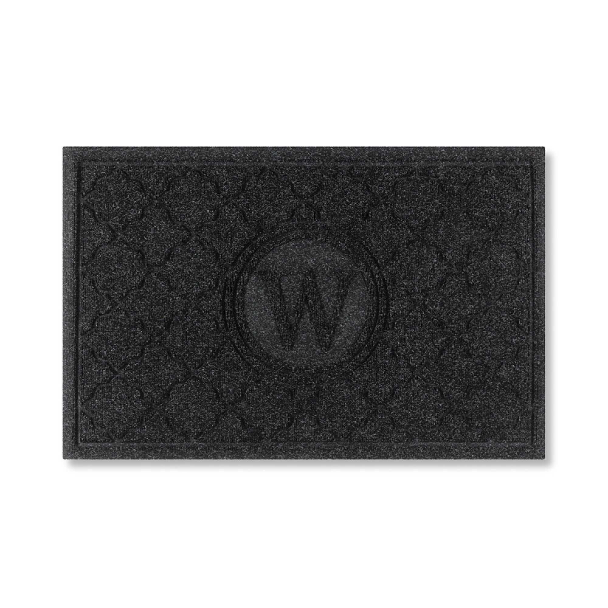 Waterhog Bombay Commercial Grade Indoor/Outdoor Monogram Doormat