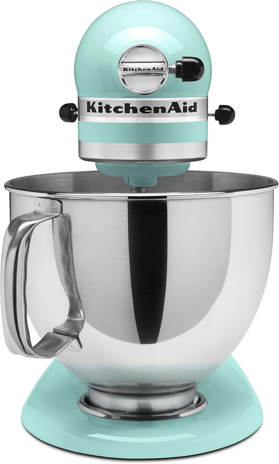 KitchenAid Artisan Series 5 Quart Tilt Head Stand Mixer with Pouring Shield KSM150PS, Removable bowl, Aqua Sky