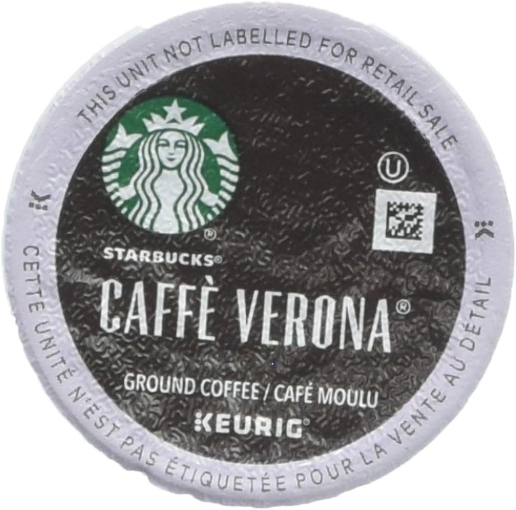 Starbucks K-Cup Coffee Pods, Dark Roast Coffee, French Roast for Keurig Brewers, 100% Arabica, 4 boxes (96 pods total)