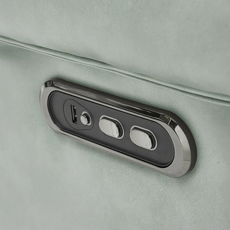 Anton Traditional Design Swivel and Rocker Power Recliner