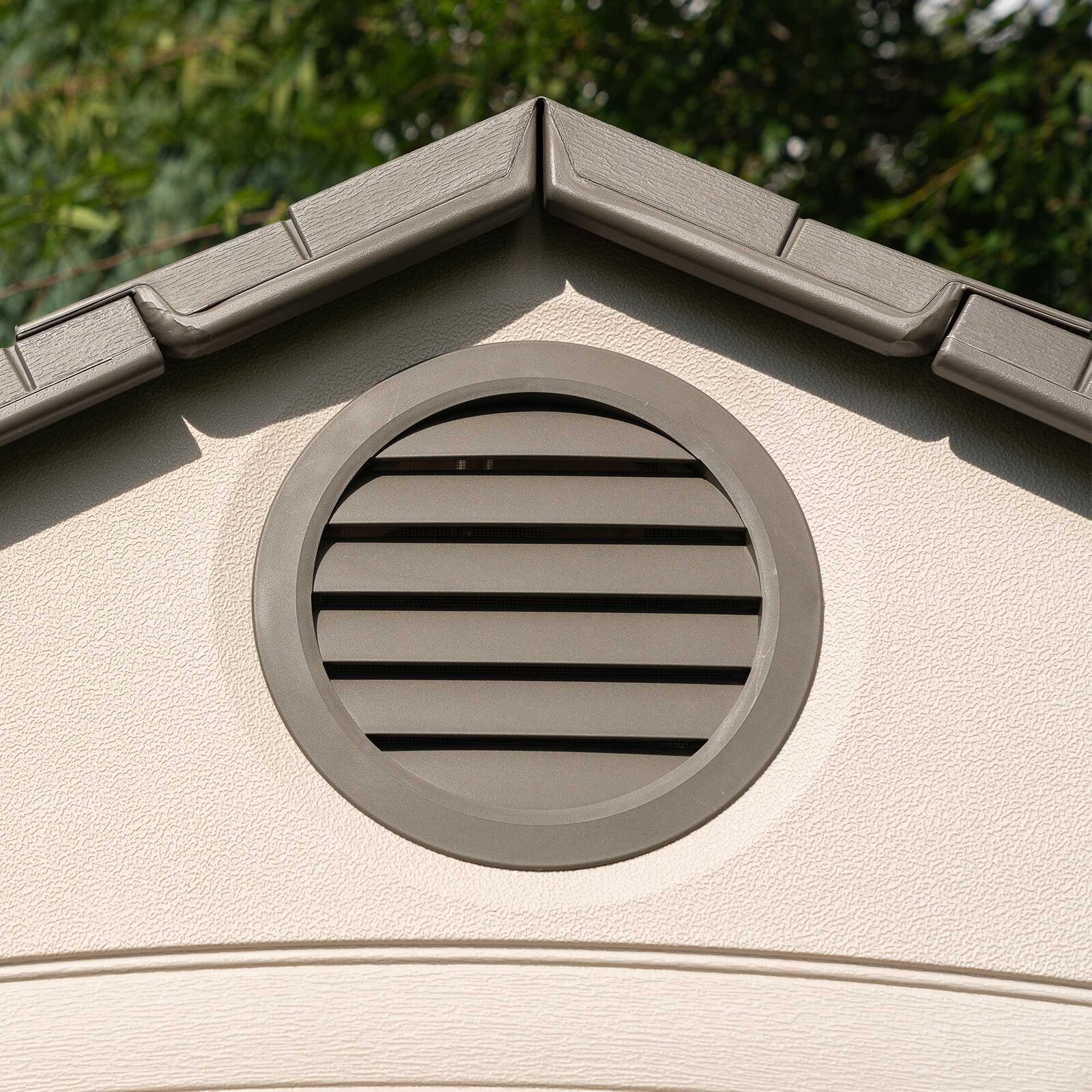 8 ft. W x 12.5 ft. D Plastic Storage Shed