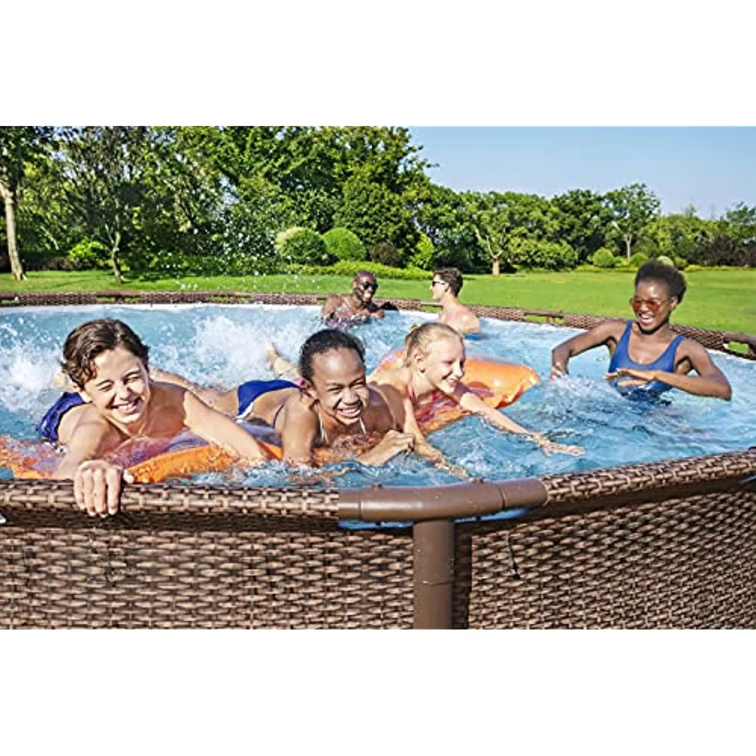 Coleman Power Steel 18’ x 48” Round Above Ground Pool Set