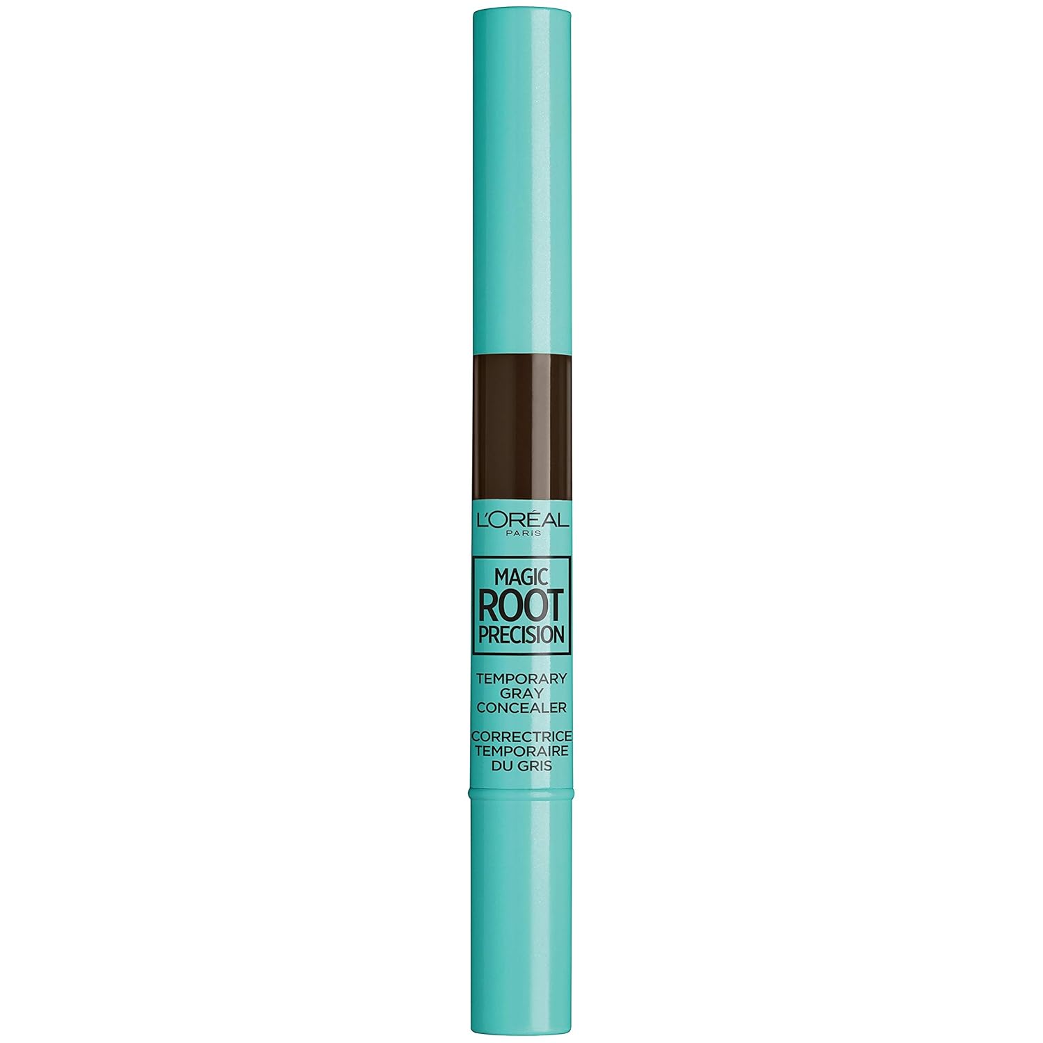 L'Oreal Paris Root Cover Up Temporary Gray Concealer Spray, Hair Color Spray with Filling & Thickening Coverage, Dark Brown, Pack of 2, Packaging May Vary