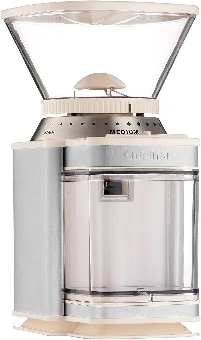 CUISINART Coffee Grinder, Electric Burr One-Touch Automatic Grinder with18-Position Grind Selector, Stainless Steel, DBM-8P1