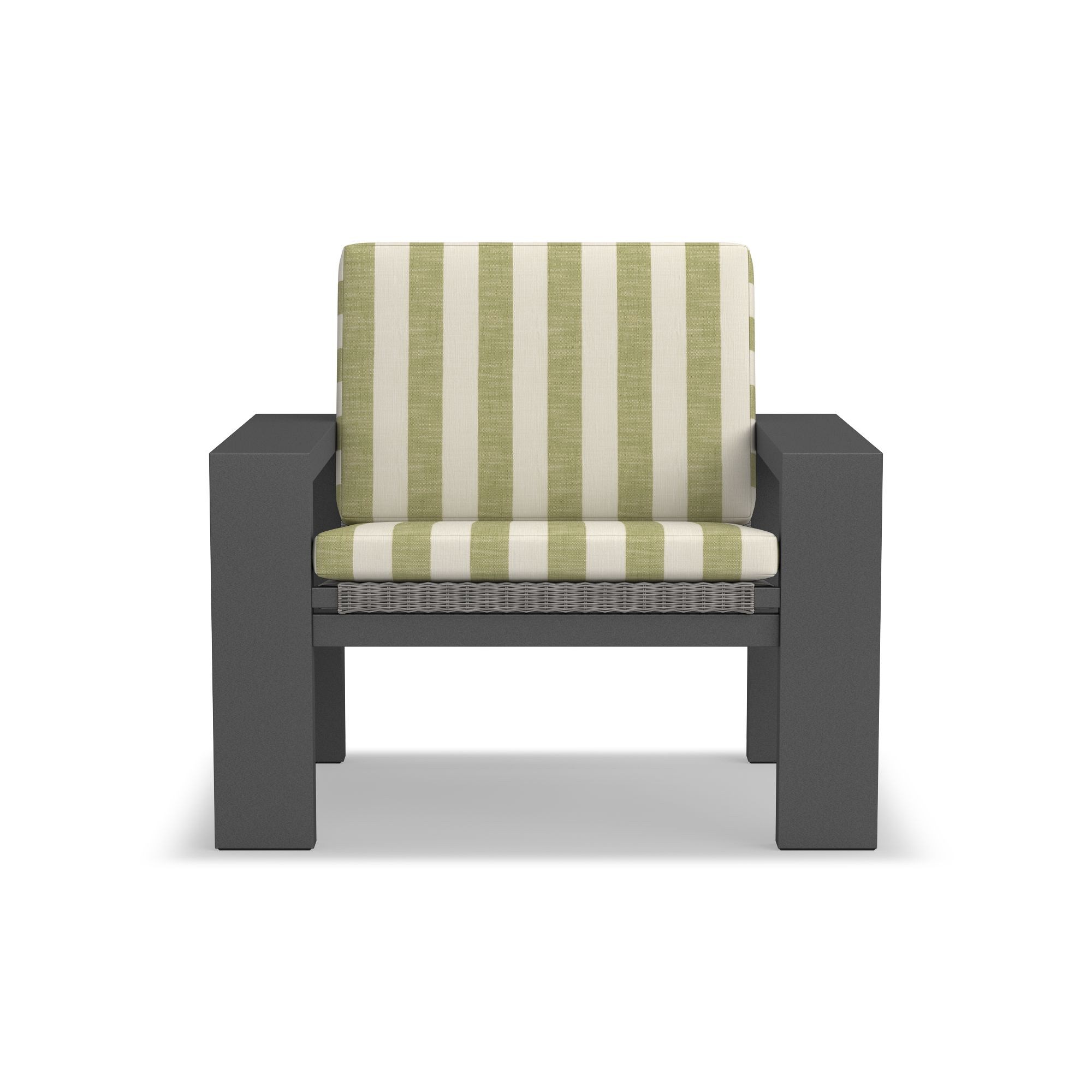 Larnaca Outdoor Teak x All-Weather Weave Club Chair Cushions