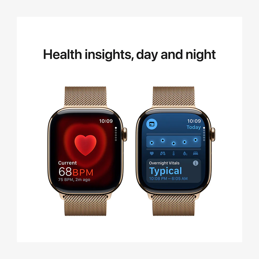 Watch Series 10 GPS + Cellular Titanium Case Milanese Loop