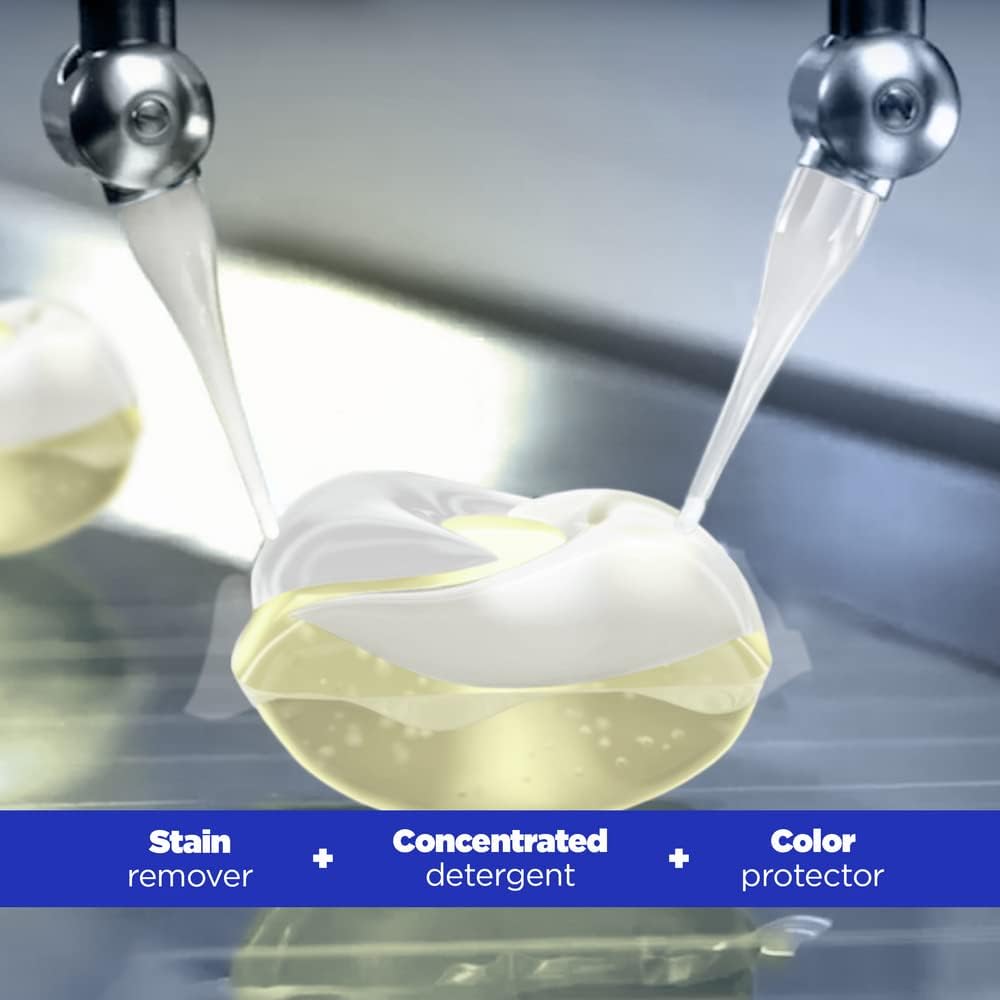 Tide Hygienic Clean Heavy 10x Duty Power PODS Laundry Detergent Pacs For Visible and Invisible Dirt, Spring Meadow Scent, 45 Count