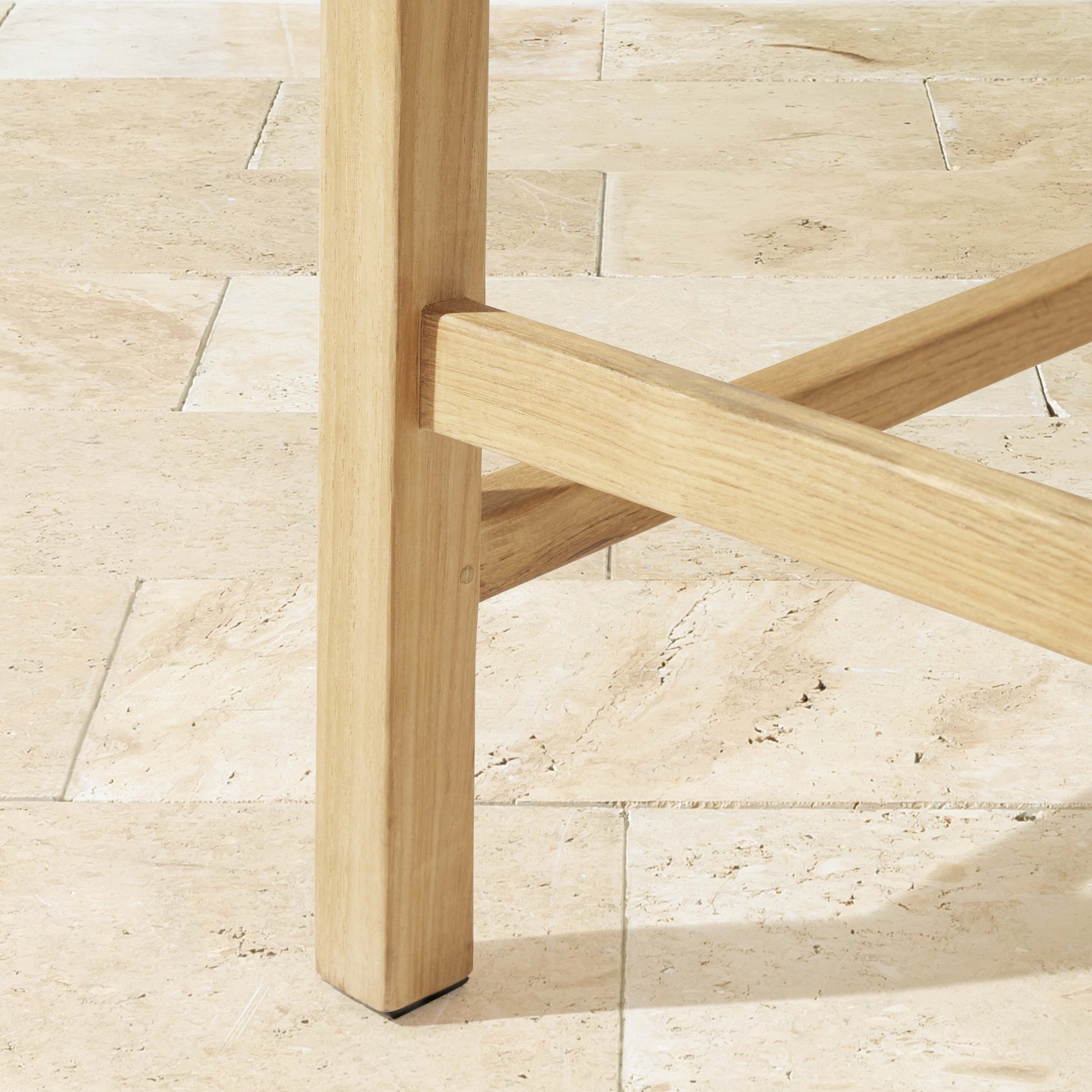 Larnaca Teak x All-Weather Weave Bar Stool