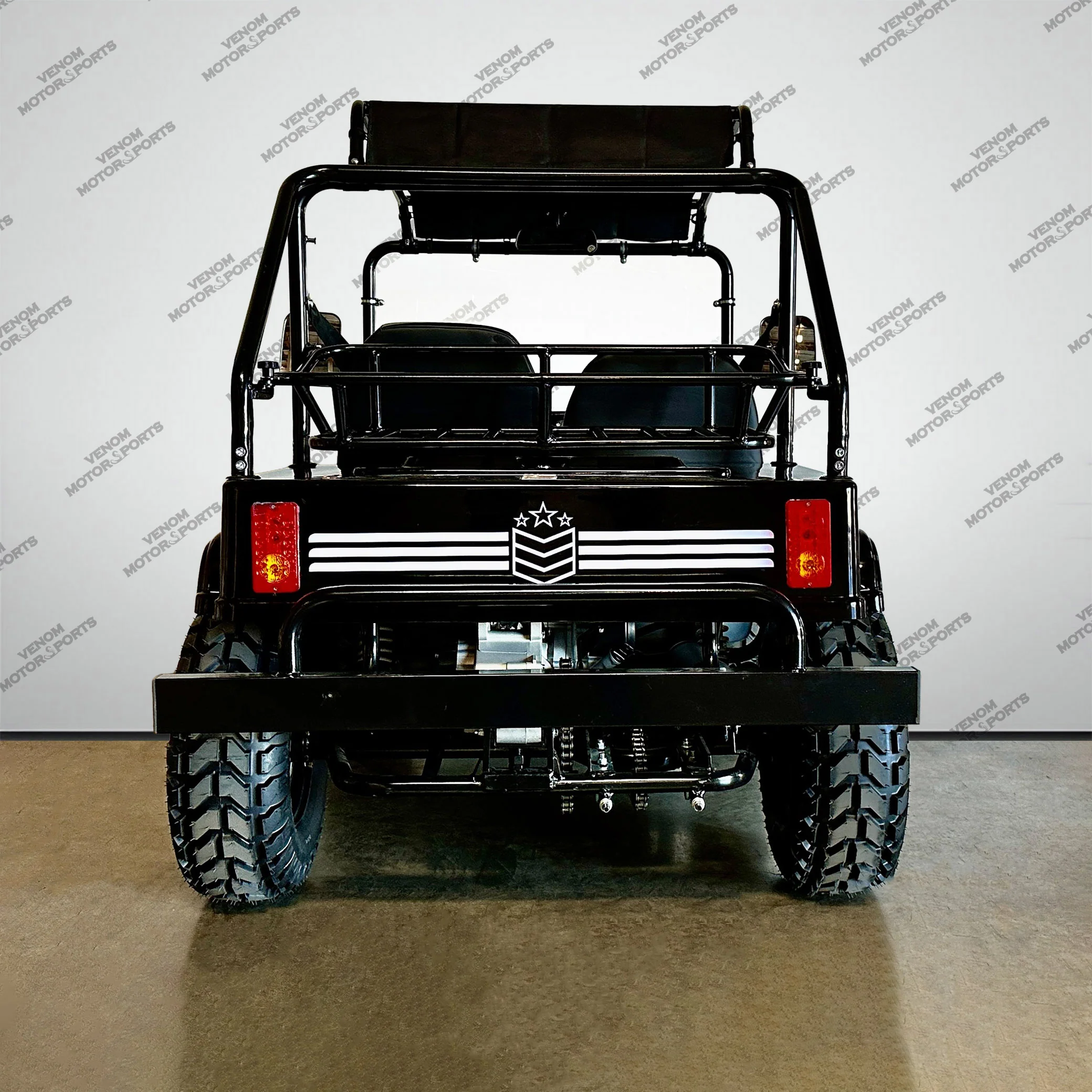 Venom 200cc Mini Jeep | Willys Edition | Full-Size | Automatic