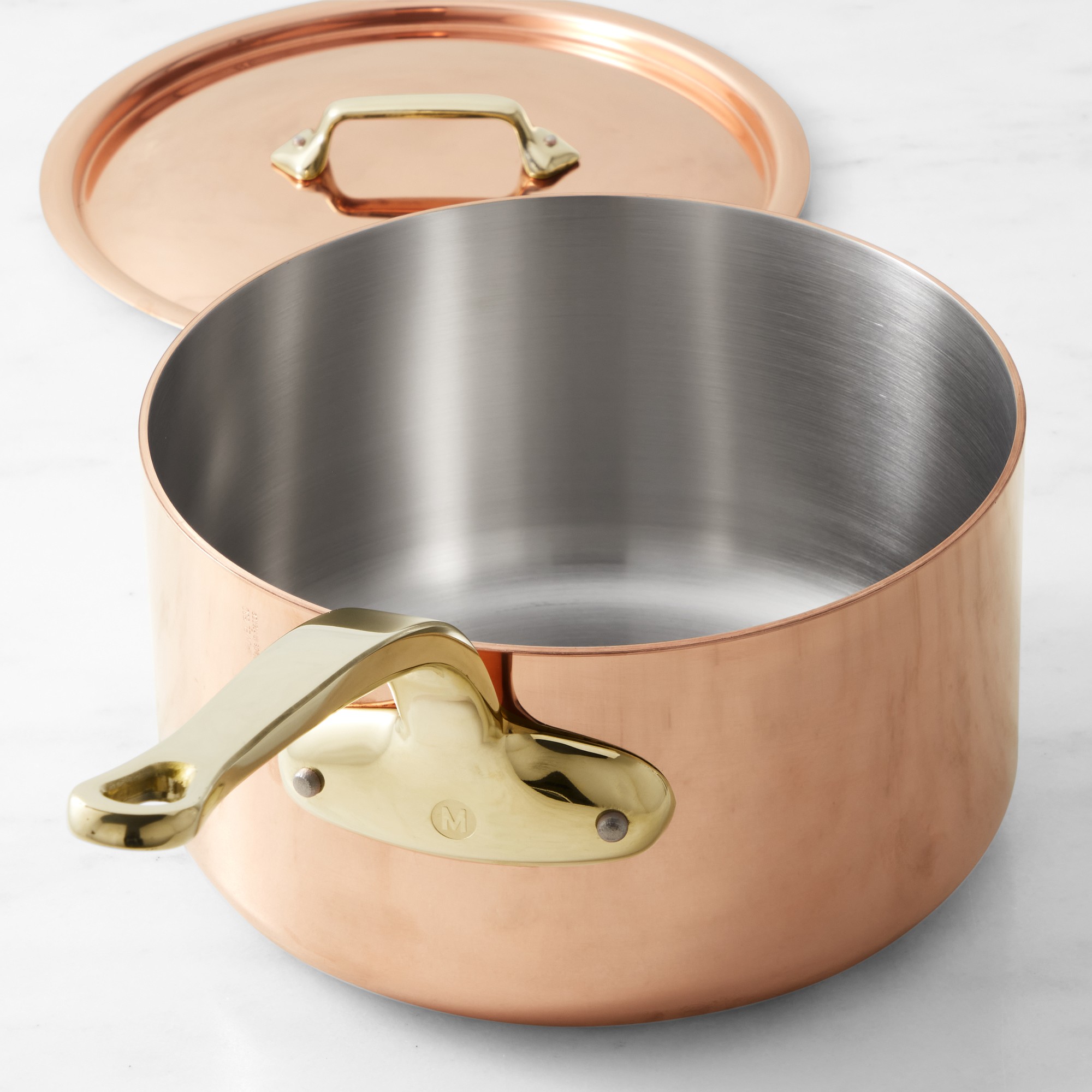 Mauviel M'250B Copper Saucepan